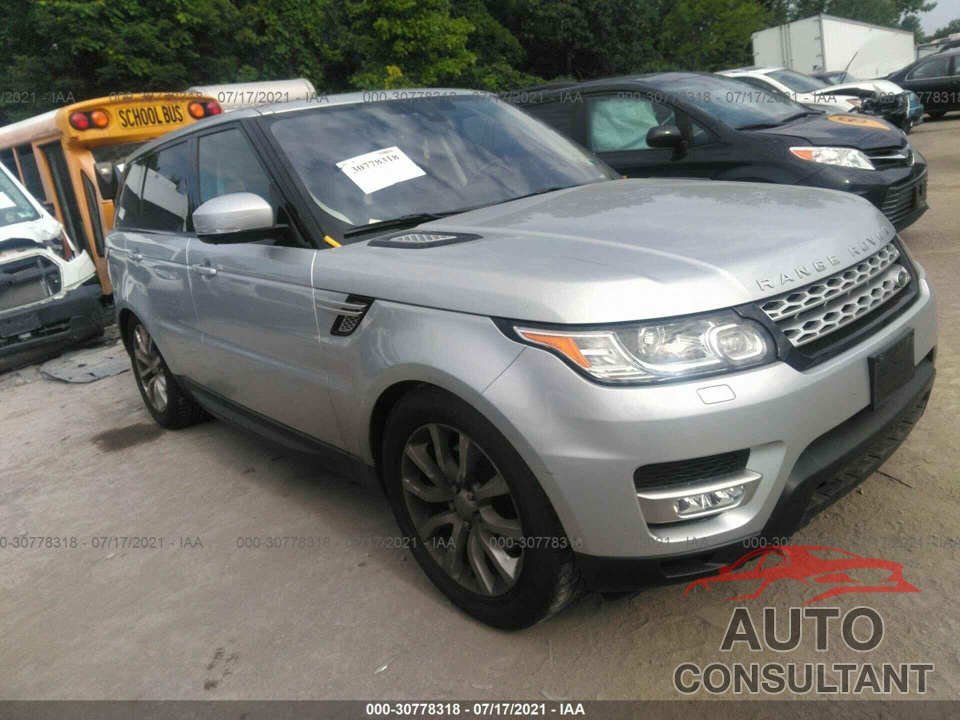 LAND ROVER RANGE ROVER SPORT 2016 - SALWR2VF5GA546573