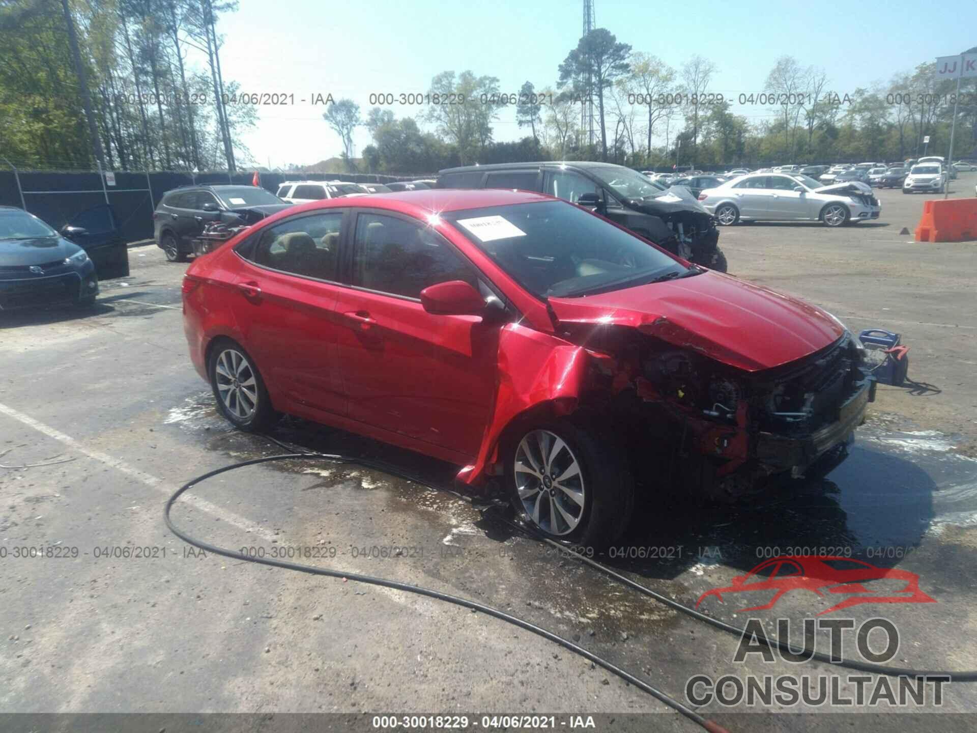 HYUNDAI ACCENT 2017 - KMHCT4AE4HU282424