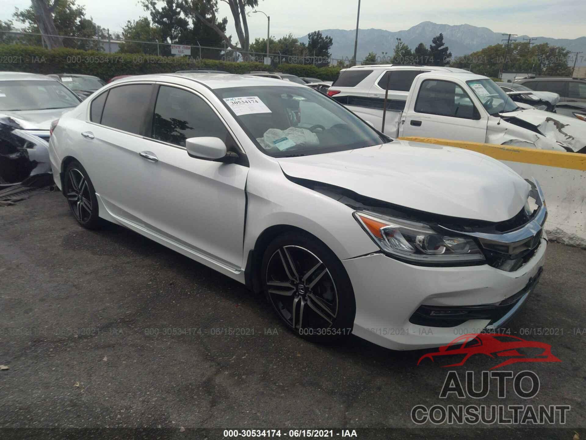 HONDA ACCORD SEDAN 2016 - 1HGCR2F56GA214496