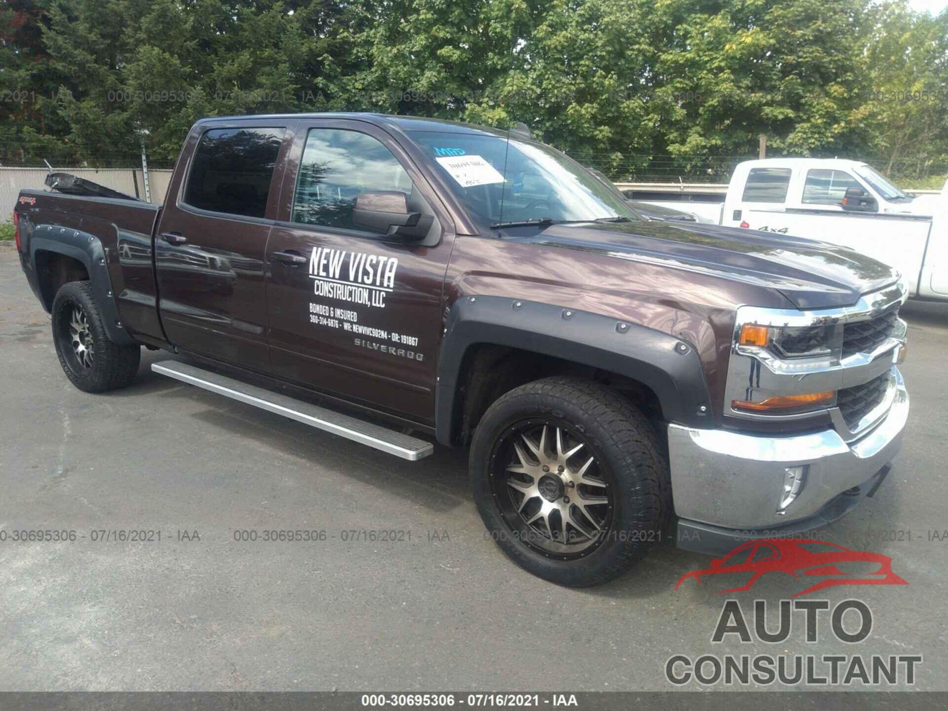 CHEVROLET SILVERADO 1500 2016 - 1GCUKREC1GF182866