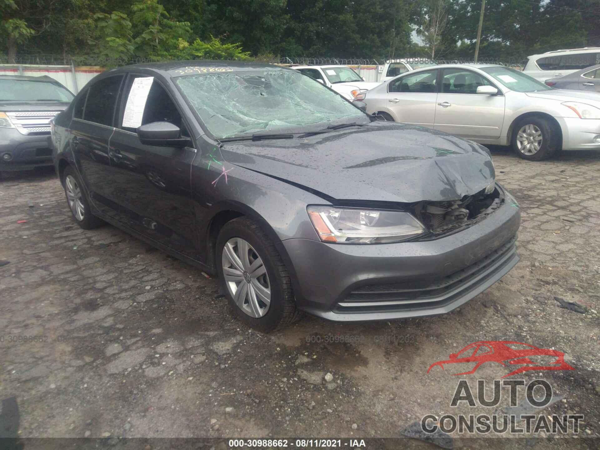VOLKSWAGEN JETTA 2017 - 3VW2B7AJ8HM404916