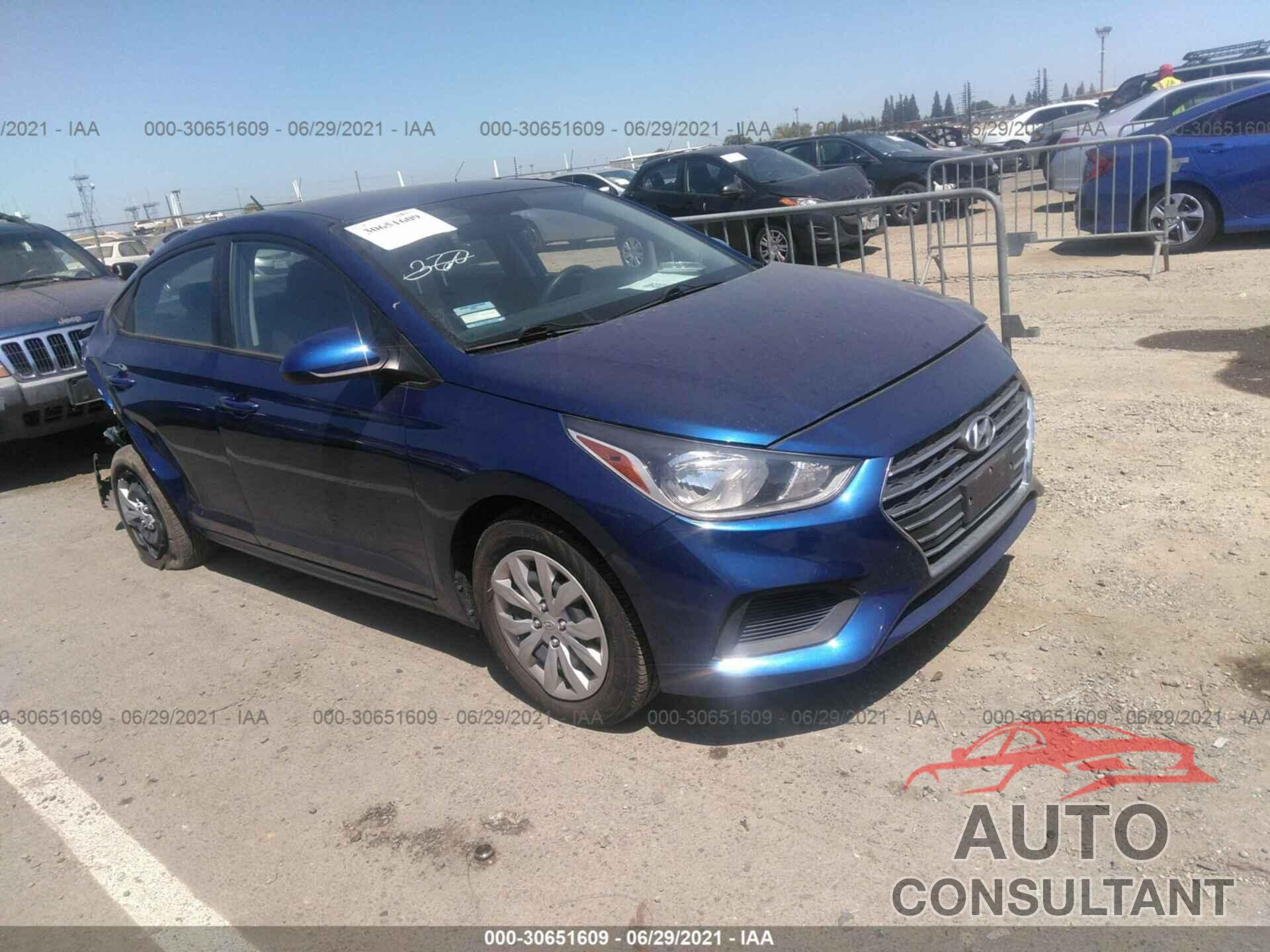 HYUNDAI ACCENT 2019 - 3KPC24A39KE085101