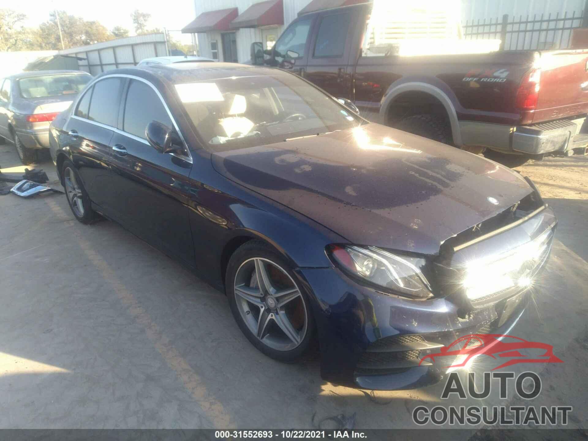 MERCEDES-BENZ E-CLASS 2017 - WDDZF4JB9HA023849