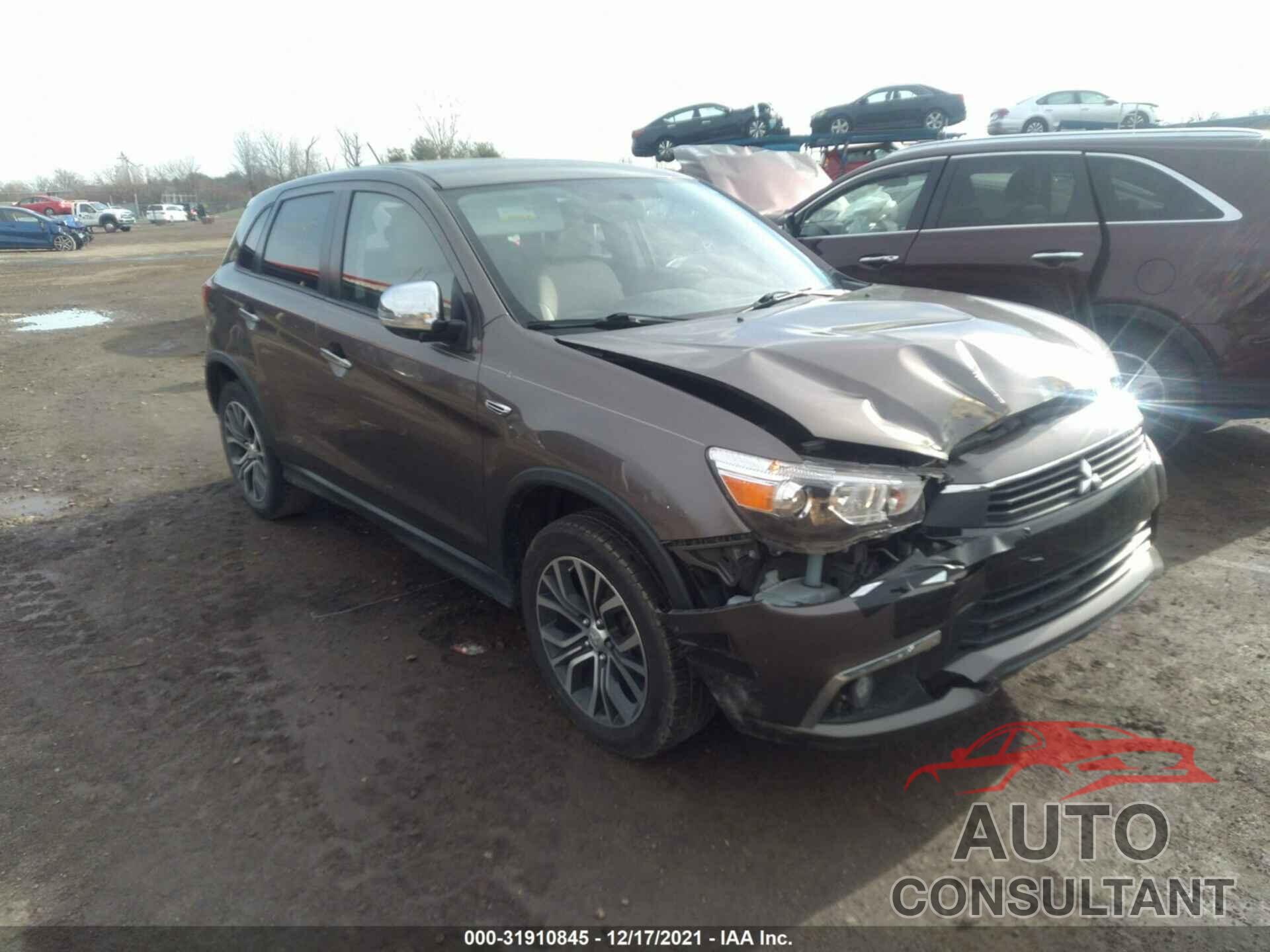 MITSUBISHI OUTLANDER SPORT 2016 - JA4AP3AW7GZ055789