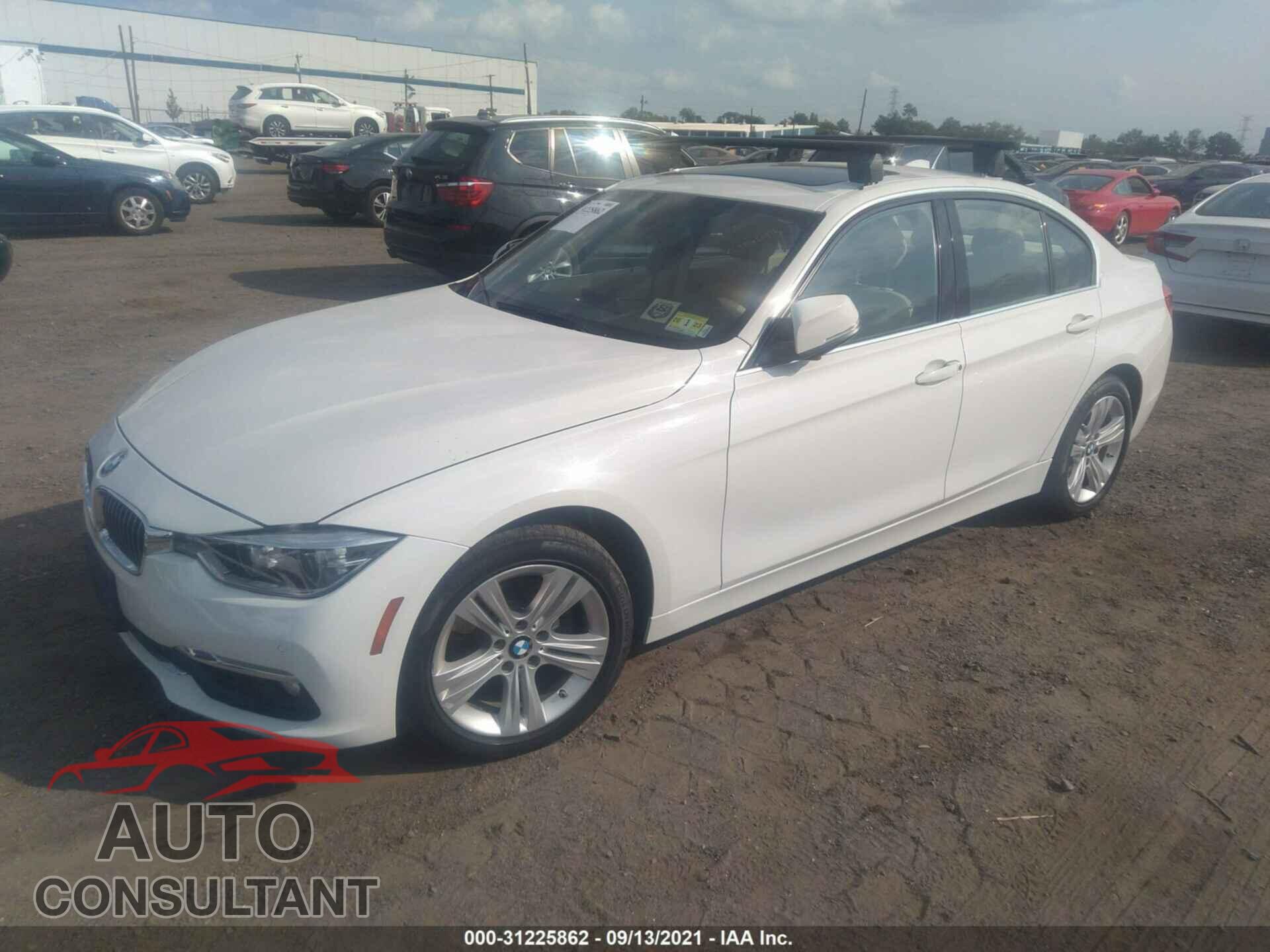 BMW 3 SERIES 2016 - WBA8E3G53GNU01964