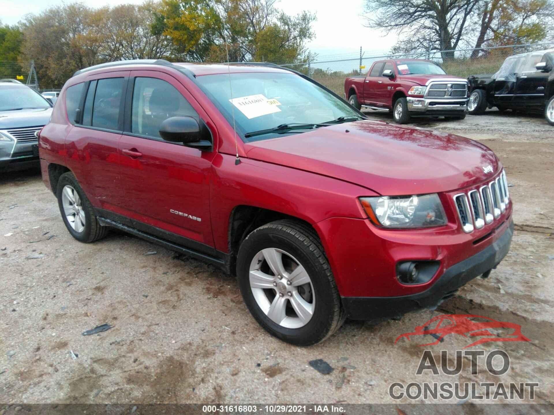 JEEP COMPASS 2016 - 1C4NJDBB2GD686747