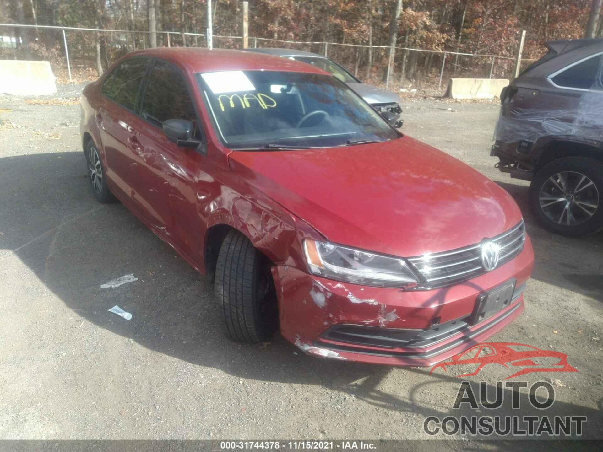 VOLKSWAGEN JETTA SEDAN 2016 - 3VWD67AJ2GM245578