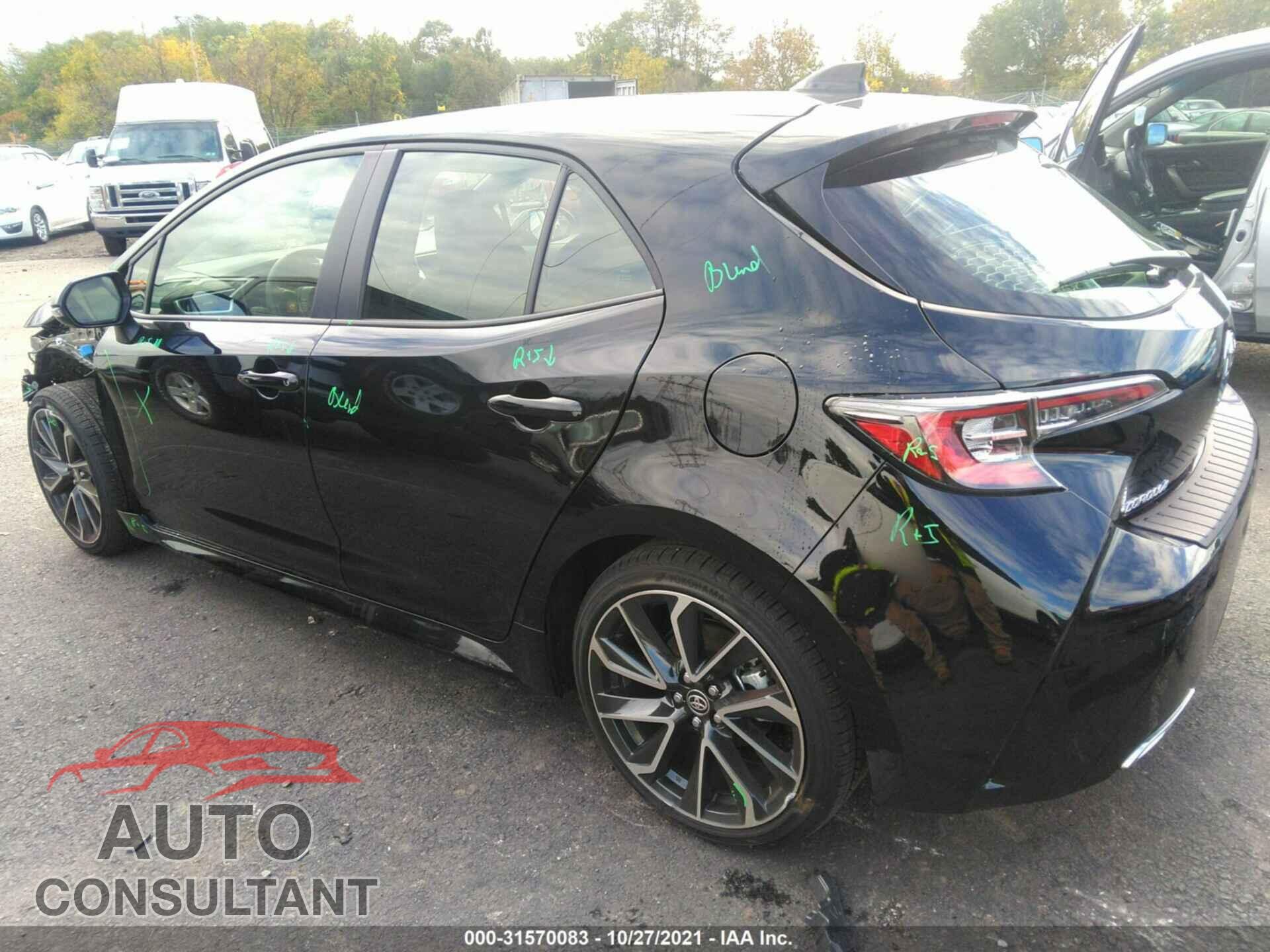 TOYOTA COROLLA HATCHBACK 2021 - JTNC4MBE0M3146691