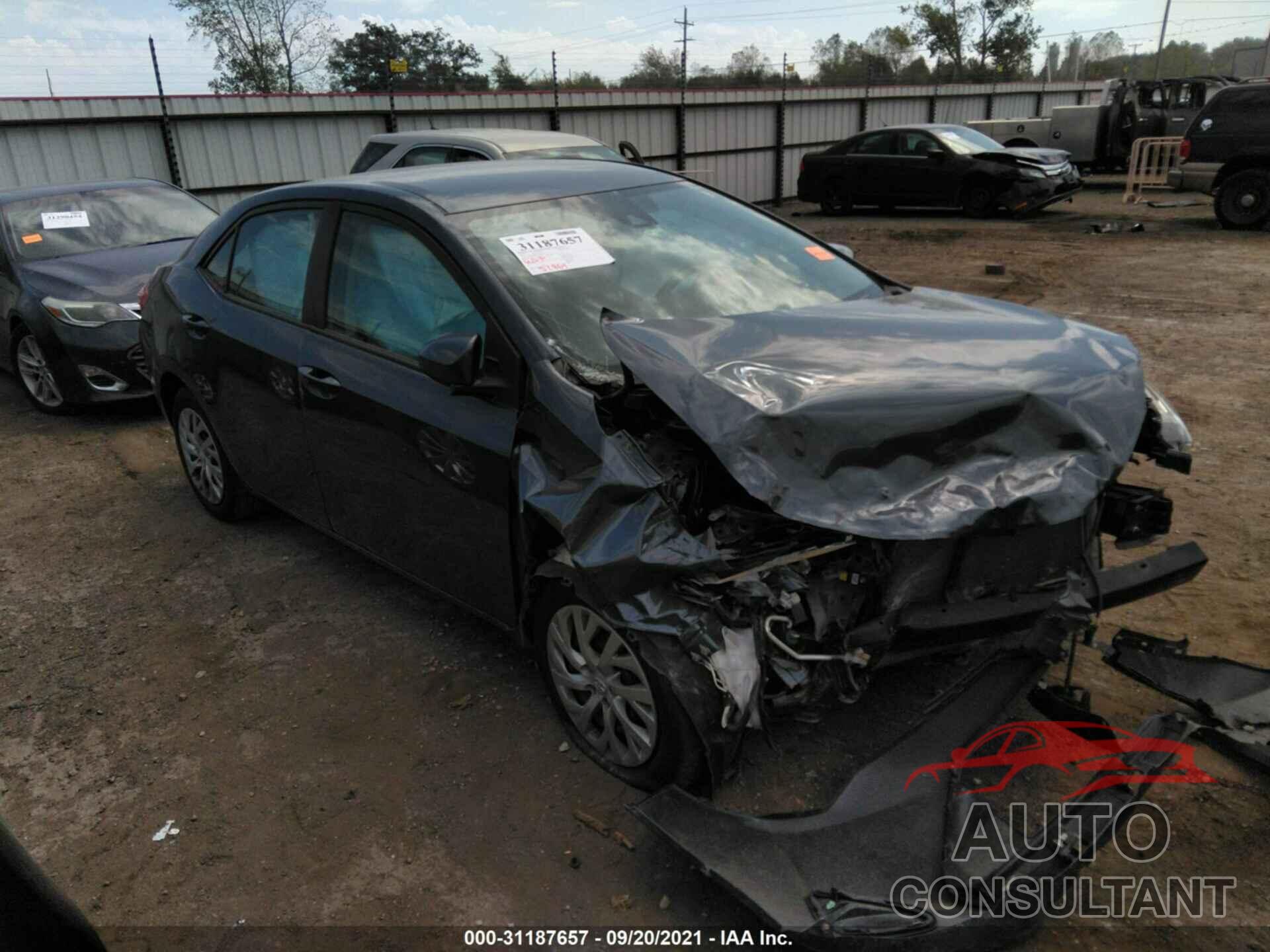 TOYOTA COROLLA 2017 - 2T1BURHE0HC884542
