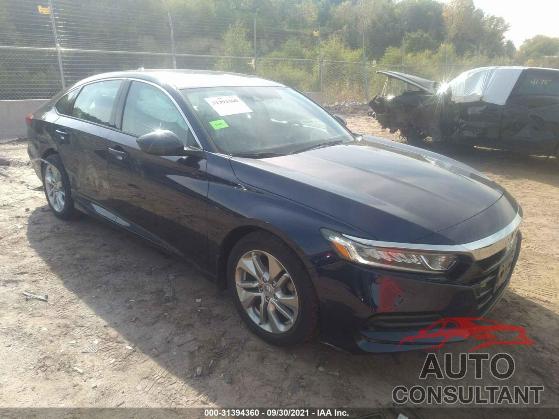 HONDA ACCORD SEDAN 2019 - 1HGCV1F13KA052080