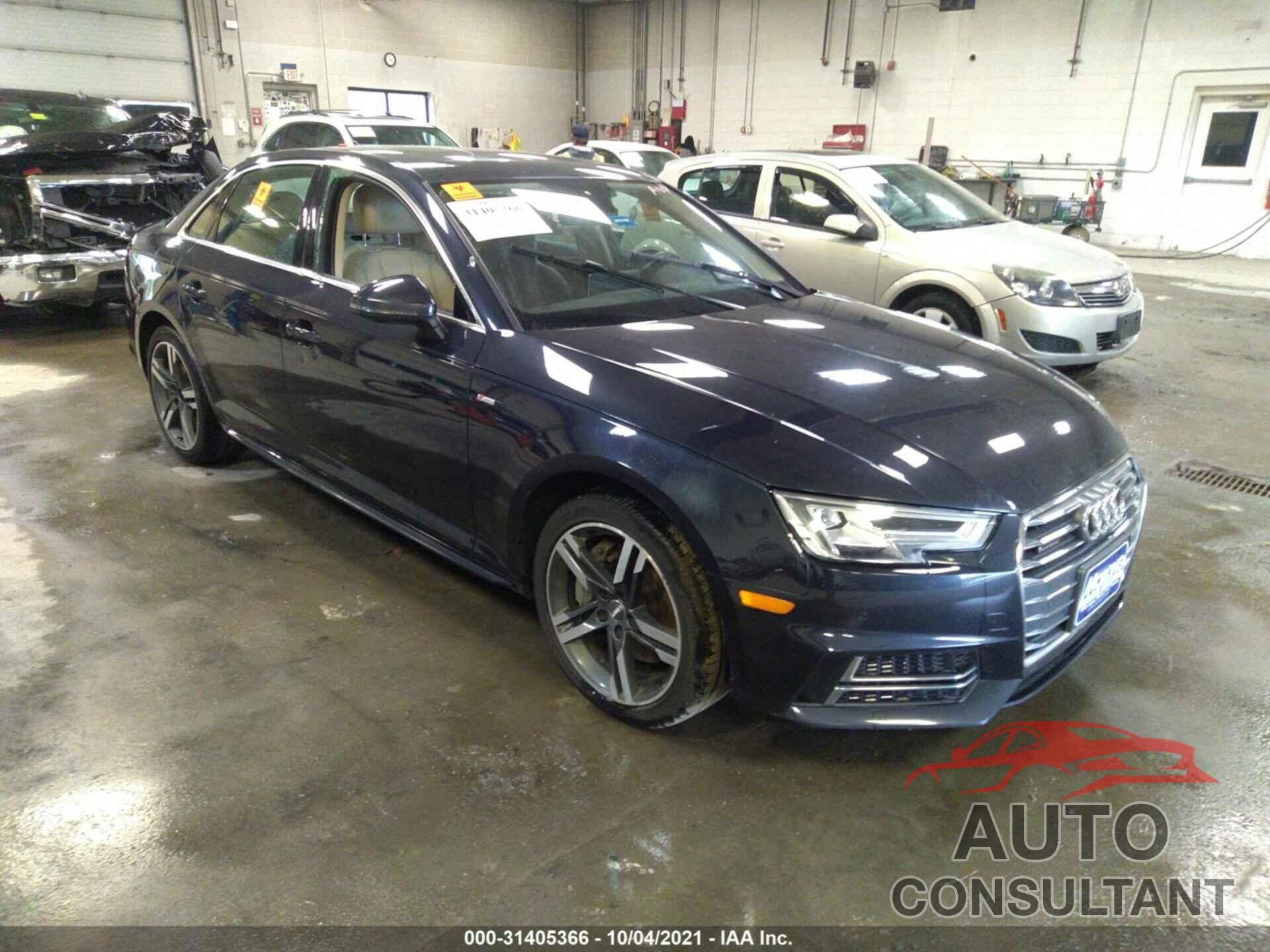 AUDI A4 2017 - WAUFNAF46HN021071