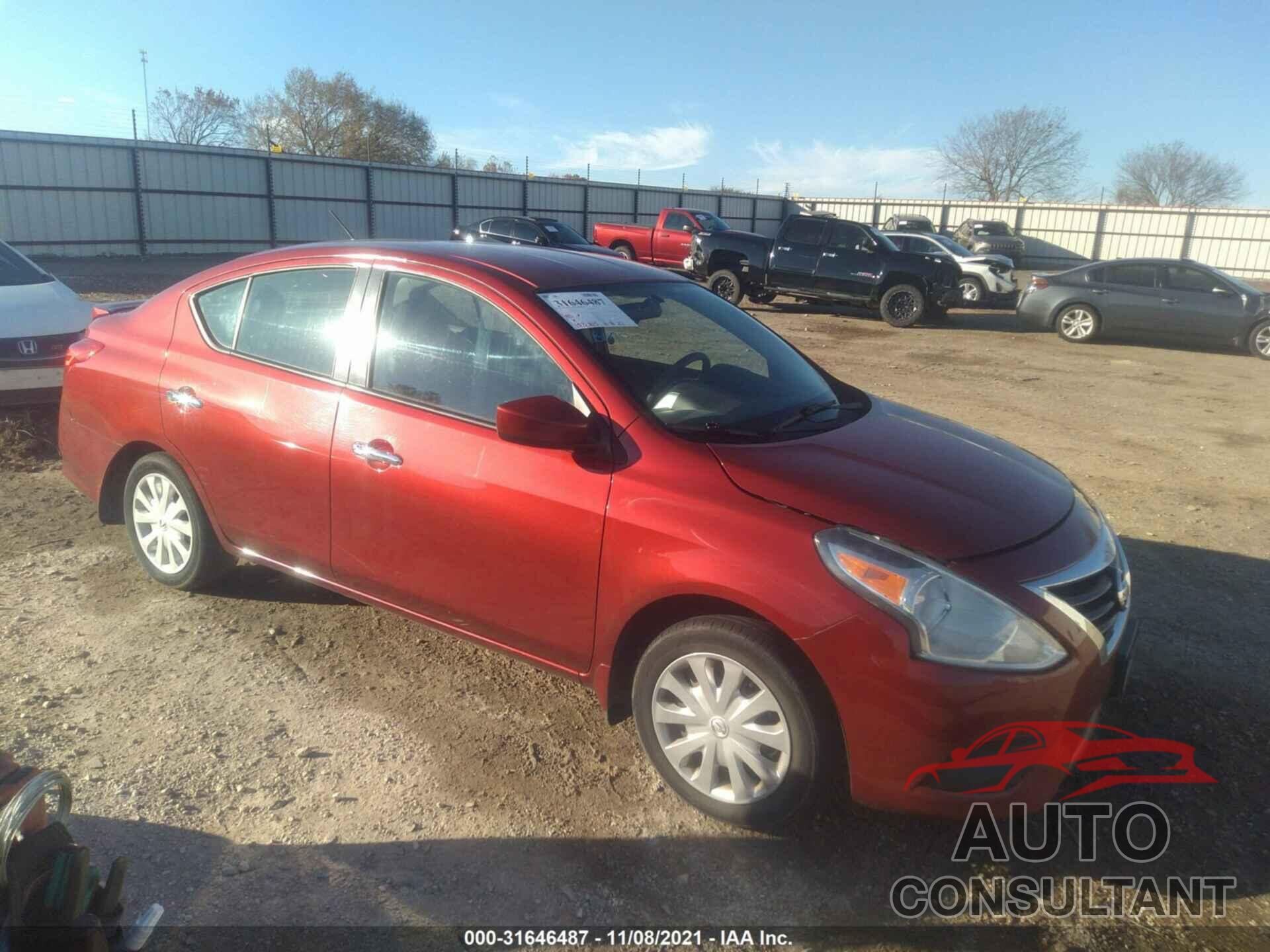 NISSAN VERSA 2016 - 3N1CN7AP5GL871852