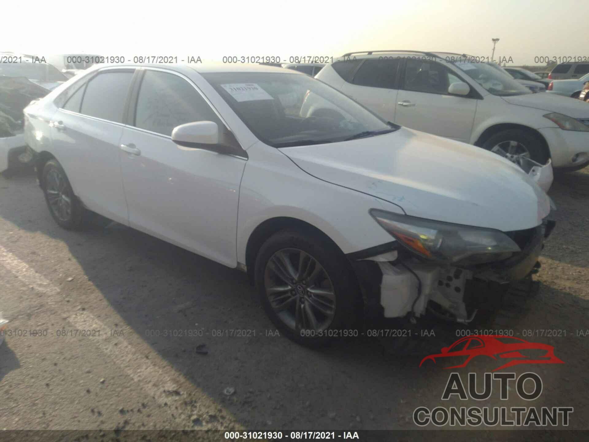 TOYOTA CAMRY 2016 - 4T1BF1FK3GU598105