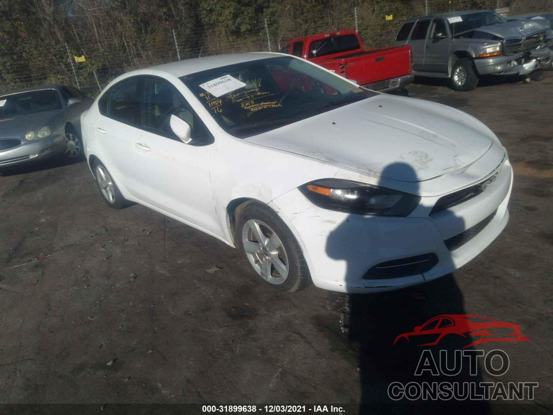 DODGE DART 2016 - 1C3CDFBB8GD605460