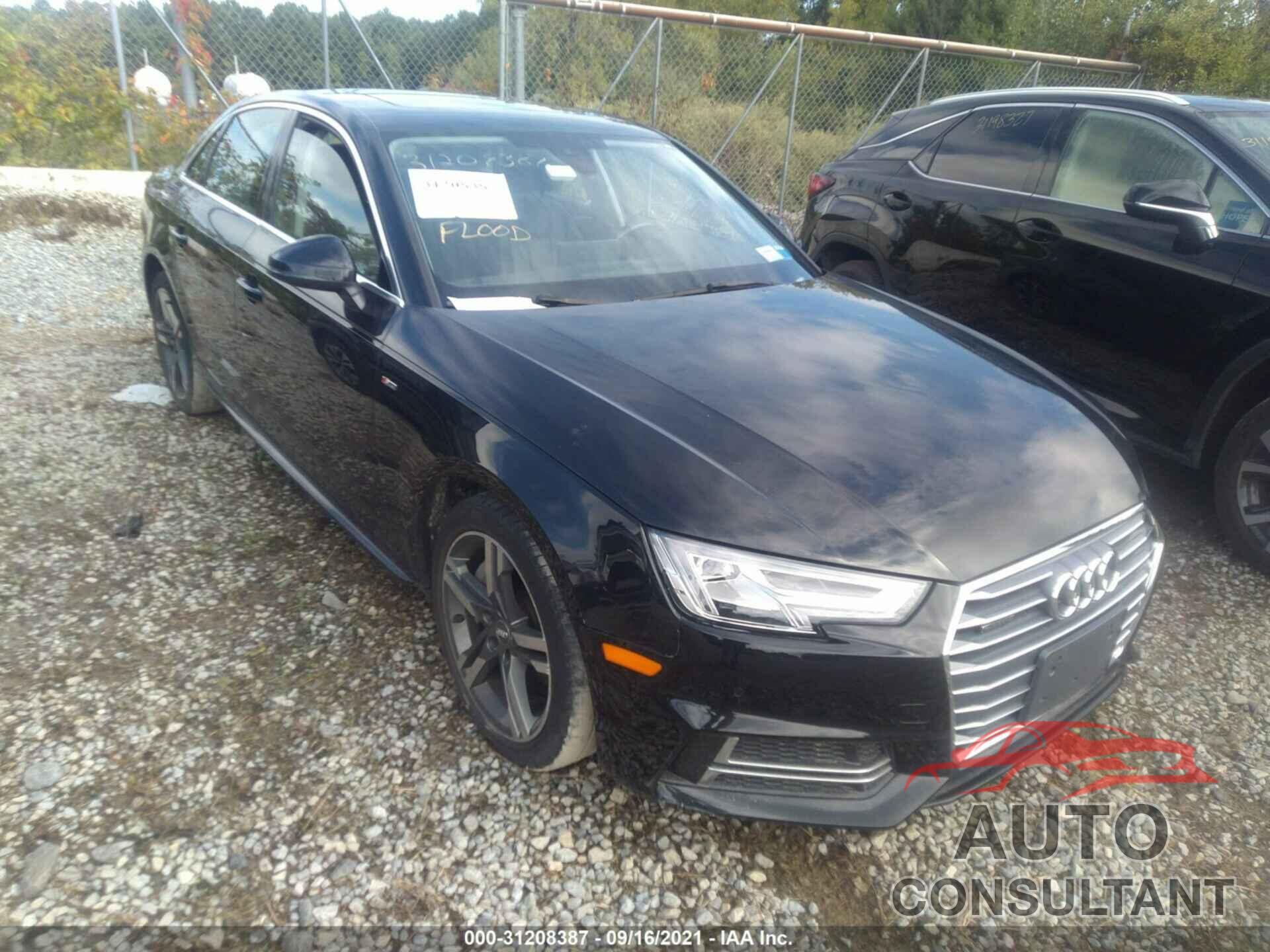 AUDI A4 2018 - WAUENAF46JN017538