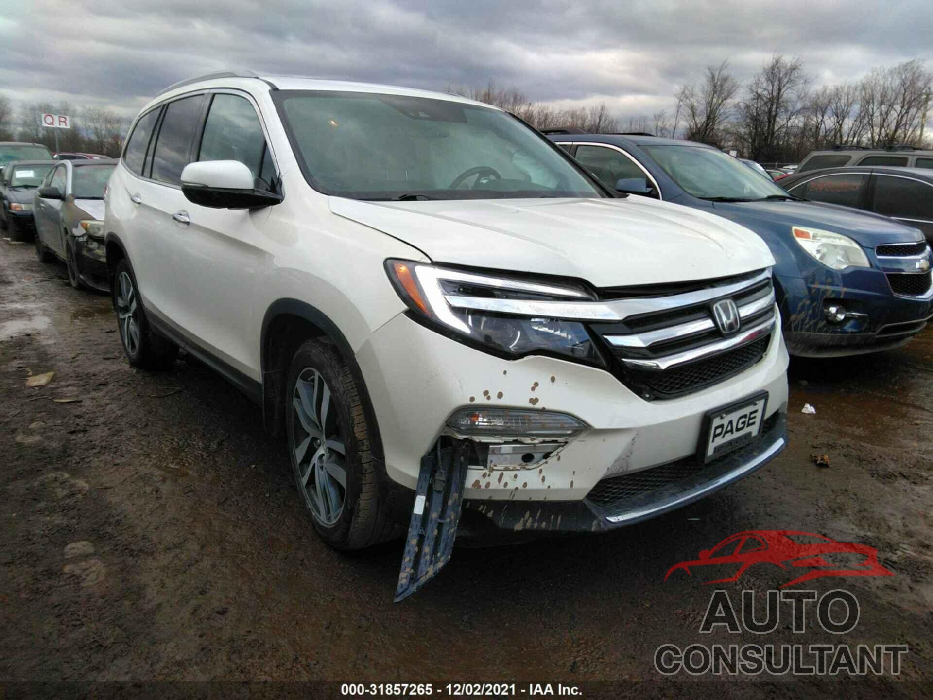 HONDA PILOT 2018 - 5FNYF6H02JB058624