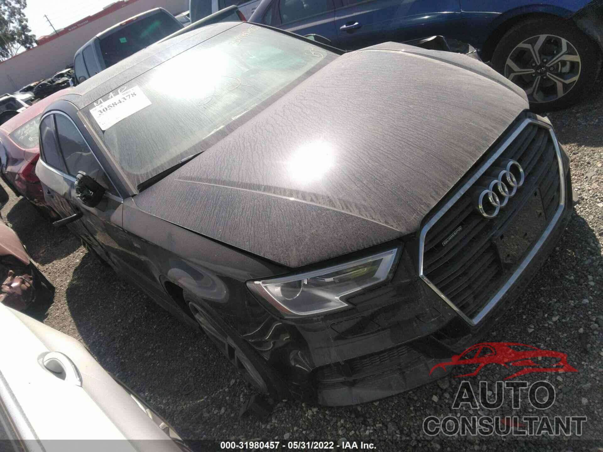 AUDI A3 SEDAN 2017 - WAUJ8GFFXH1025945