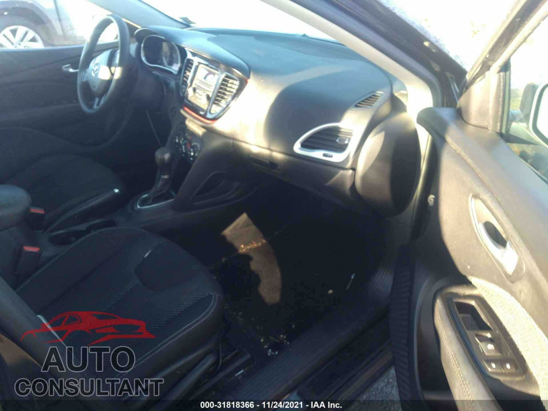 DODGE DART 2016 - 1C3CDFBB2GD766984