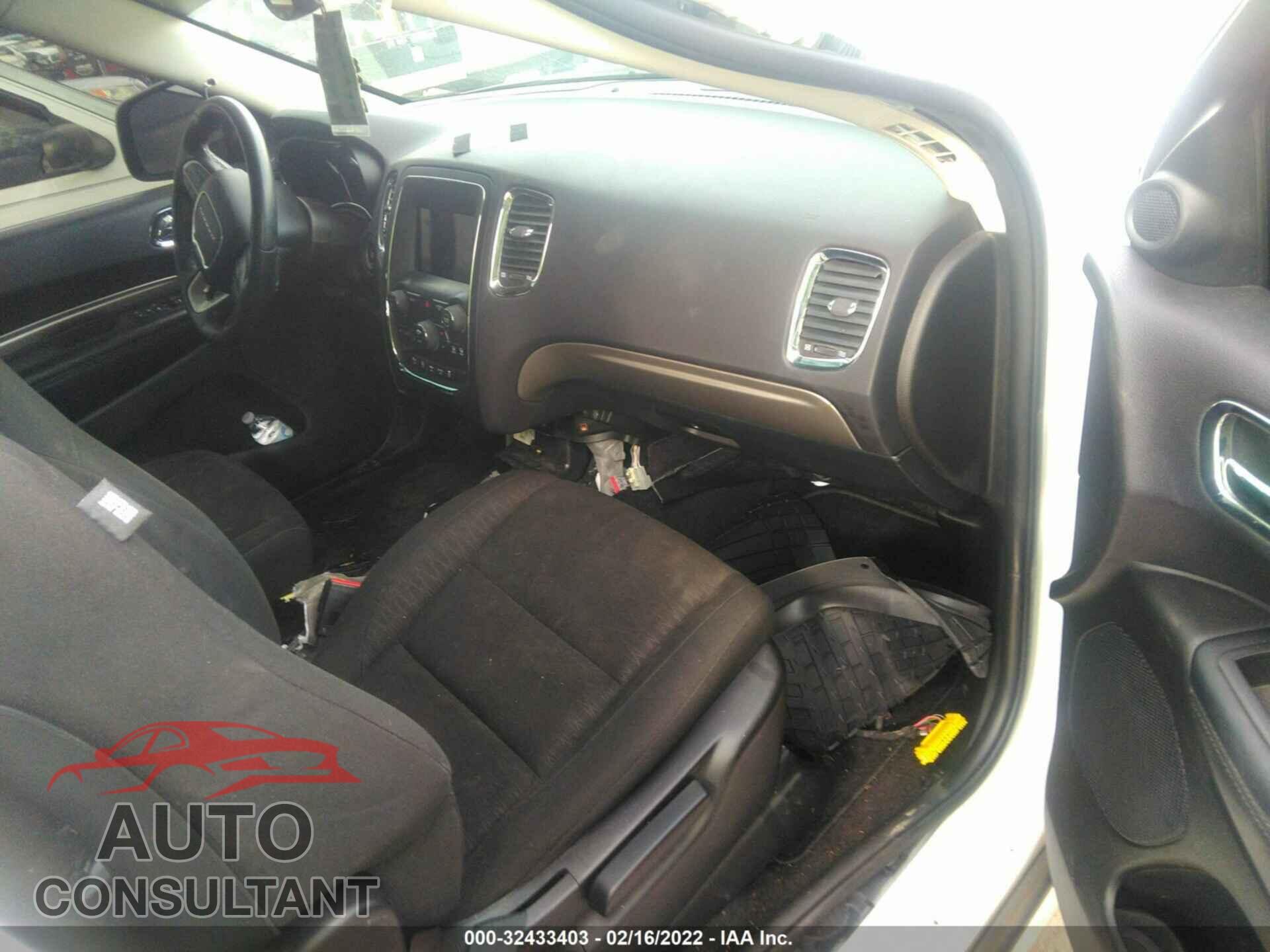 DODGE DURANGO 2018 - 1C4RDJFG5JC496466