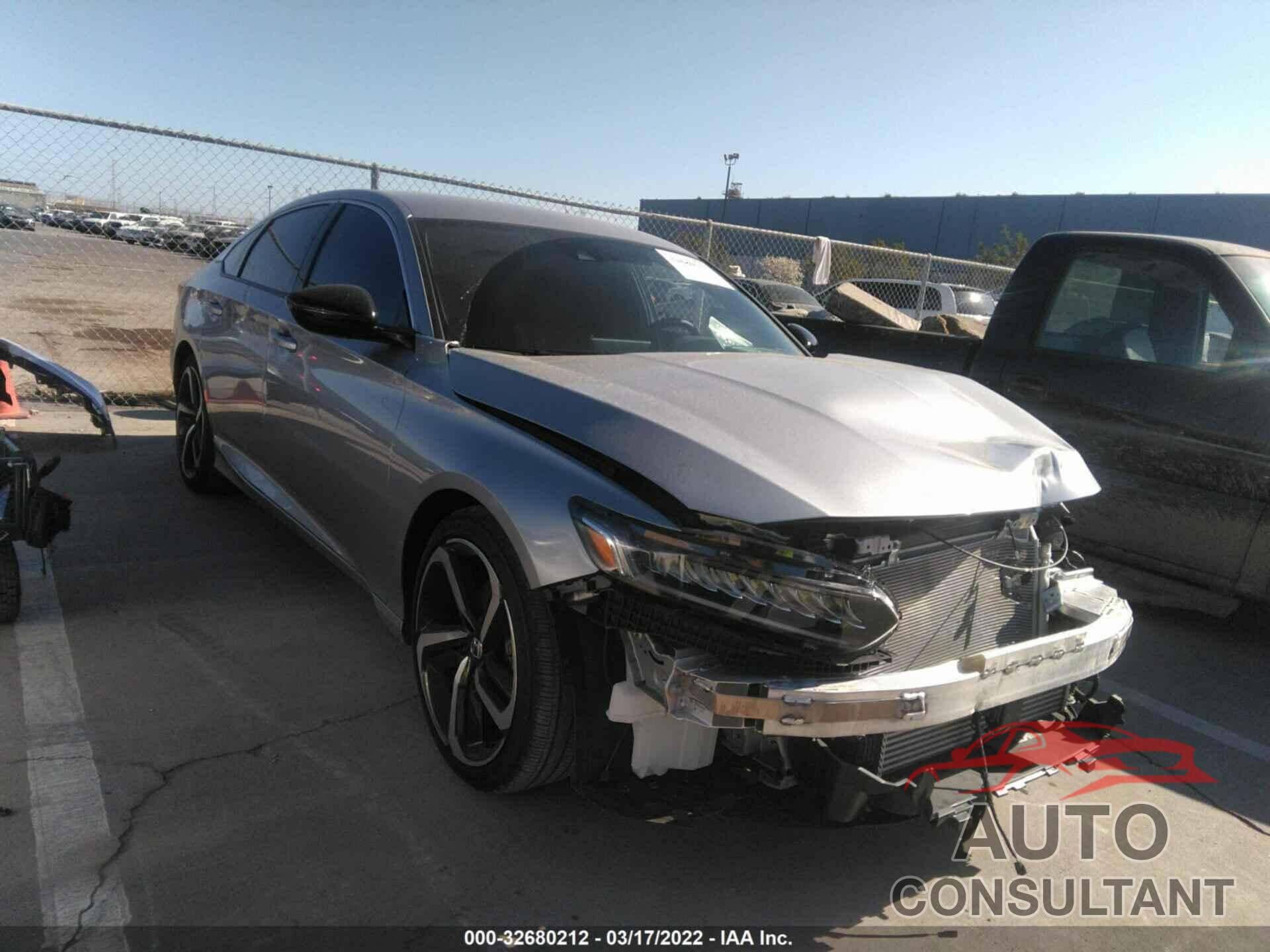 HONDA ACCORD SEDAN 2022 - 1HGCV1F33NA009364