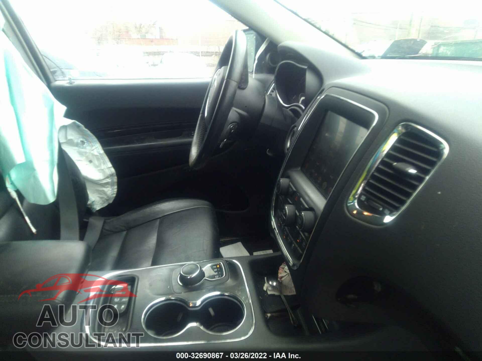 DODGE DURANGO 2016 - 1C4RDJDG7GC362361