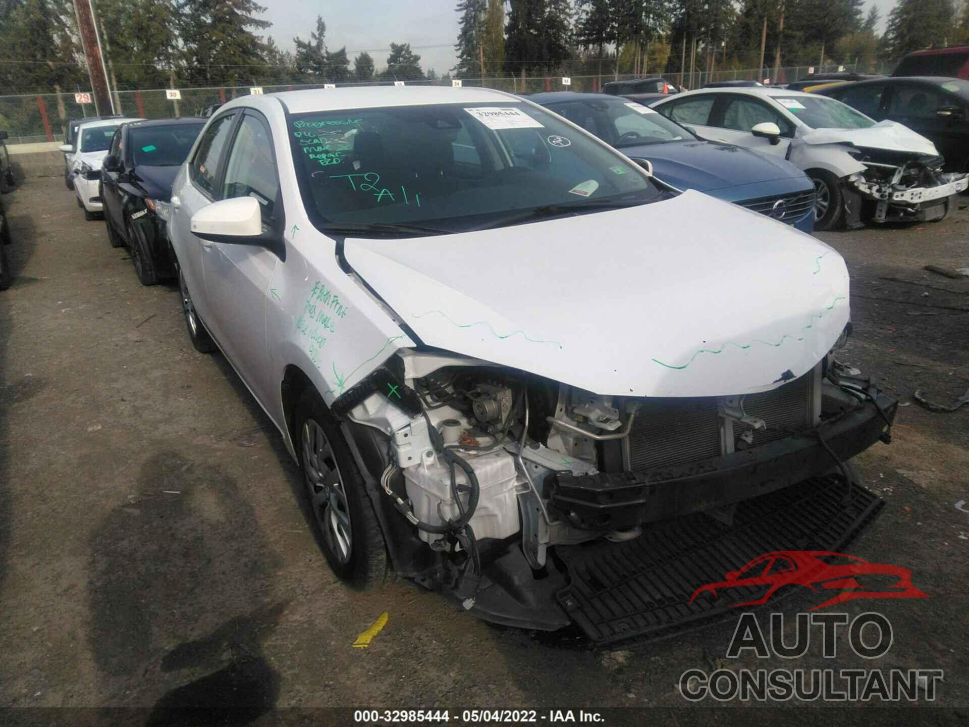 TOYOTA COROLLA 2018 - 5YFBURHE7JP806006