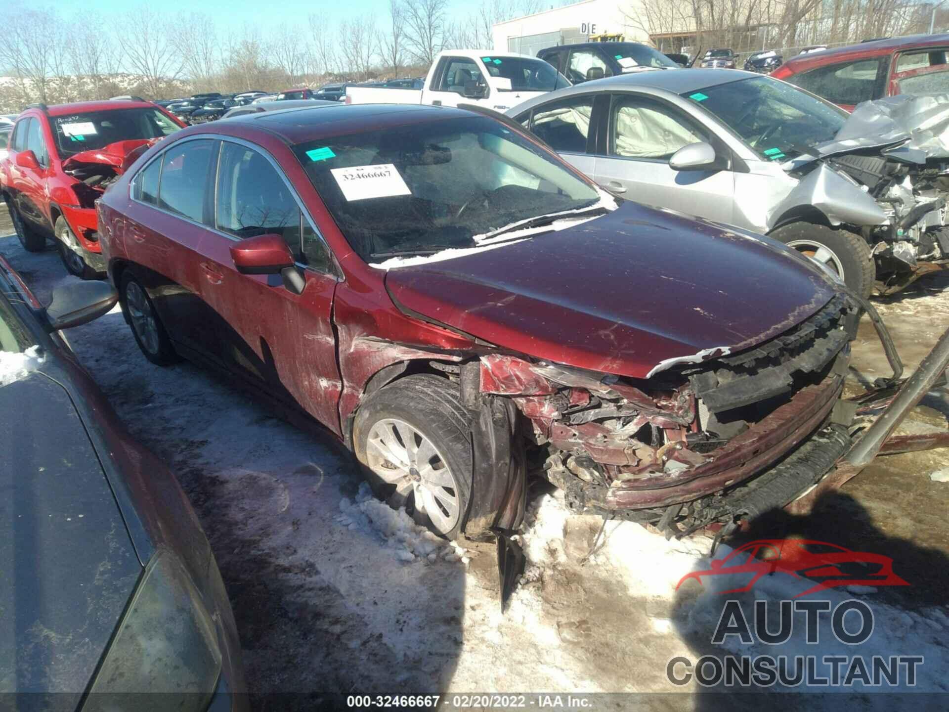 SUBARU LEGACY 2017 - 4S3BNAD61H3009072