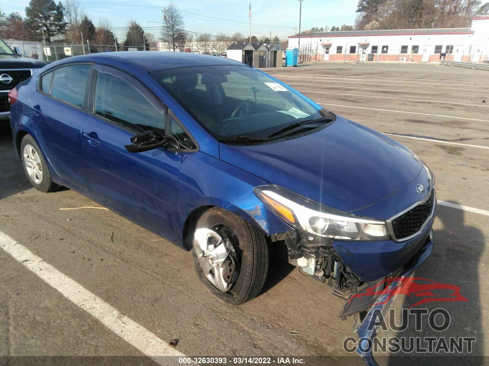 KIA FORTE 2017 - 3KPFK4A75HE030900