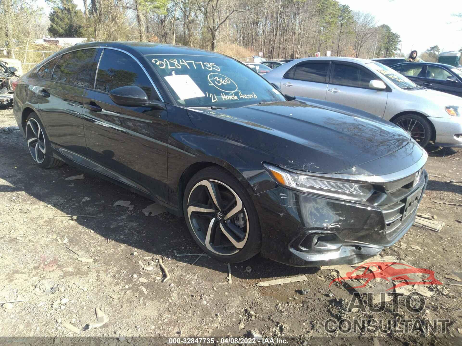 HONDA ACCORD SEDAN 2021 - 1HGCV2F33MA014701