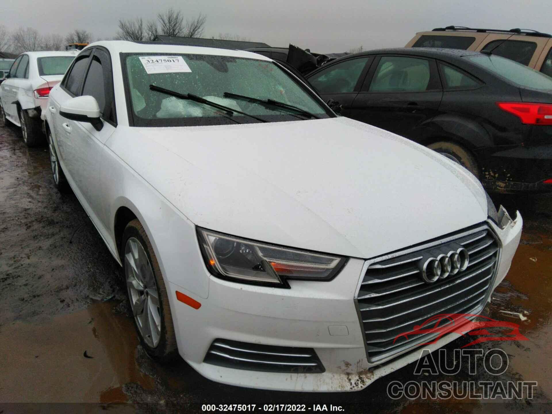 AUDI A4 2017 - WAUGMAF43HN061681