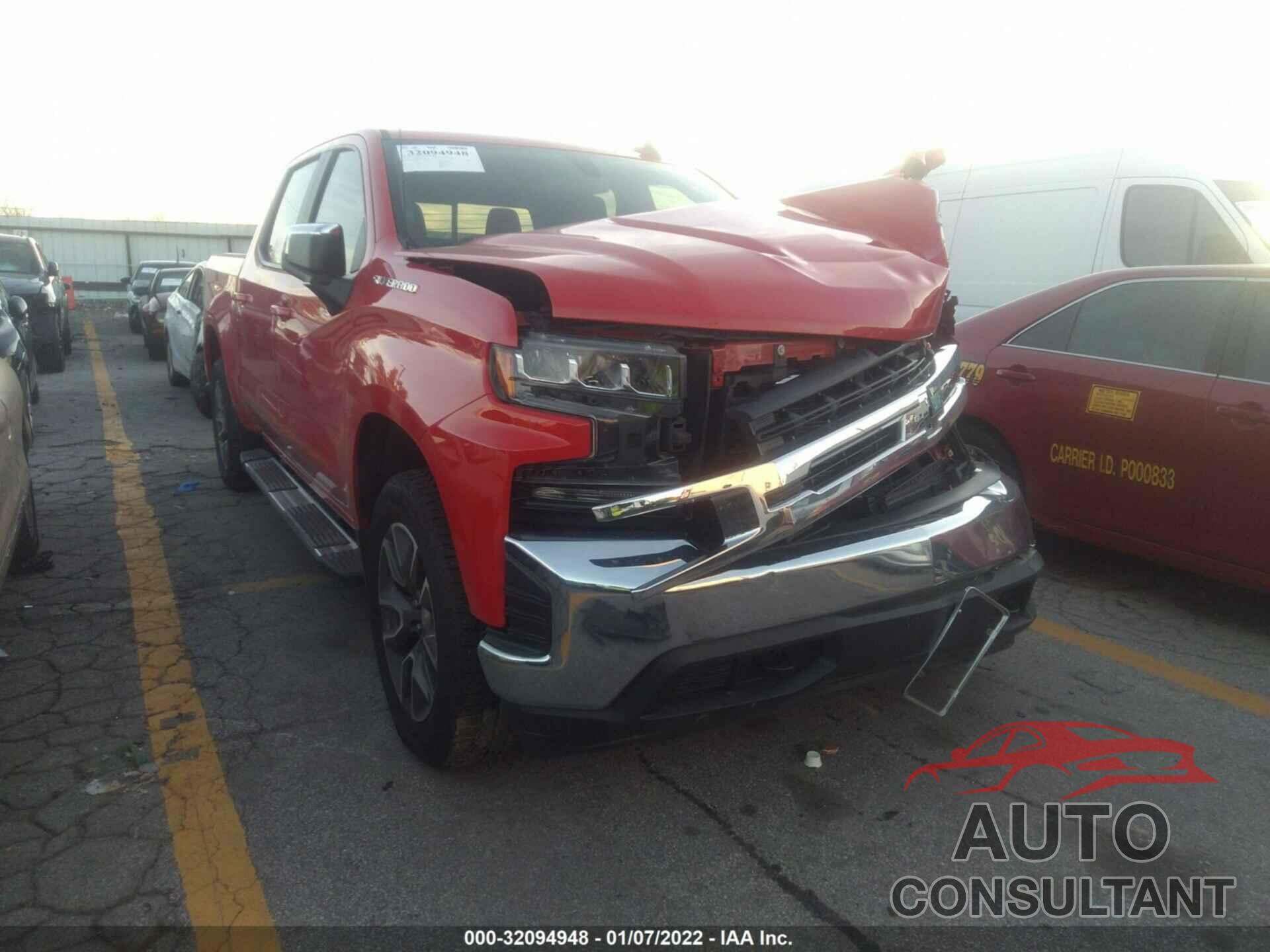 CHEVROLET SILVERADO 1500 2021 - 3GCUYDED6MG159846