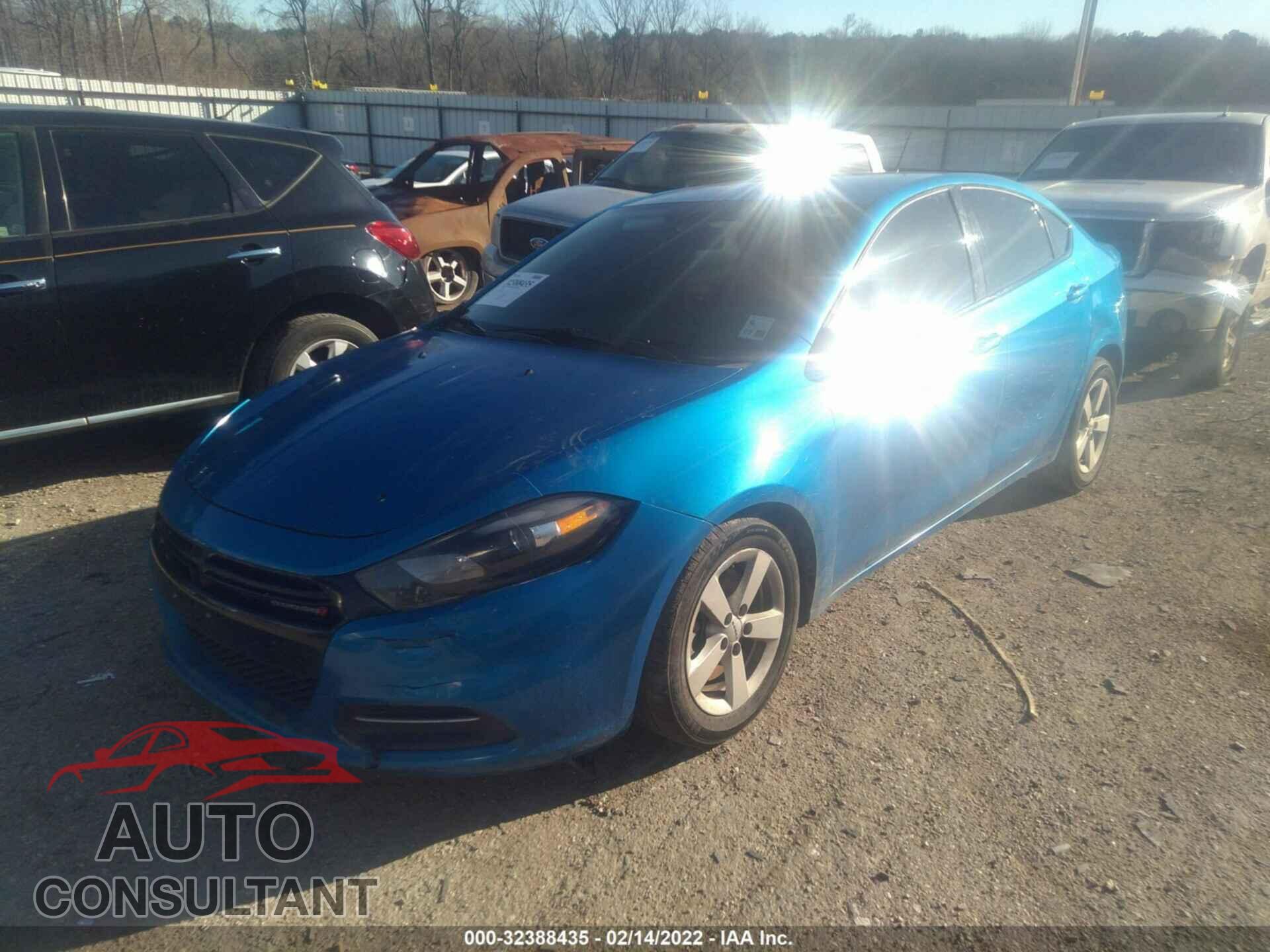 DODGE DART 2016 - 1C3CDFBB1GD538295