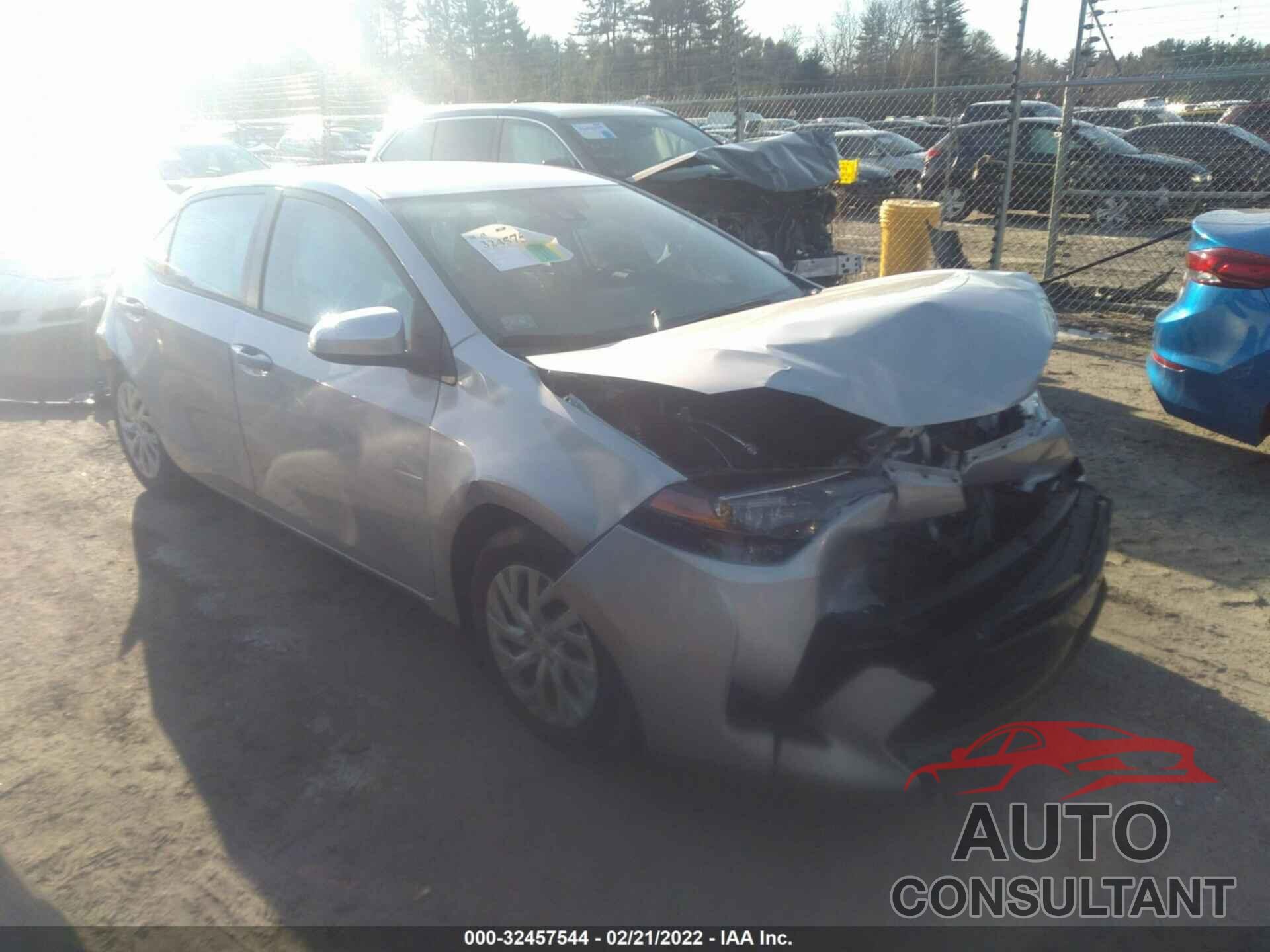 TOYOTA COROLLA 2018 - 2T1BURHE4JC972600