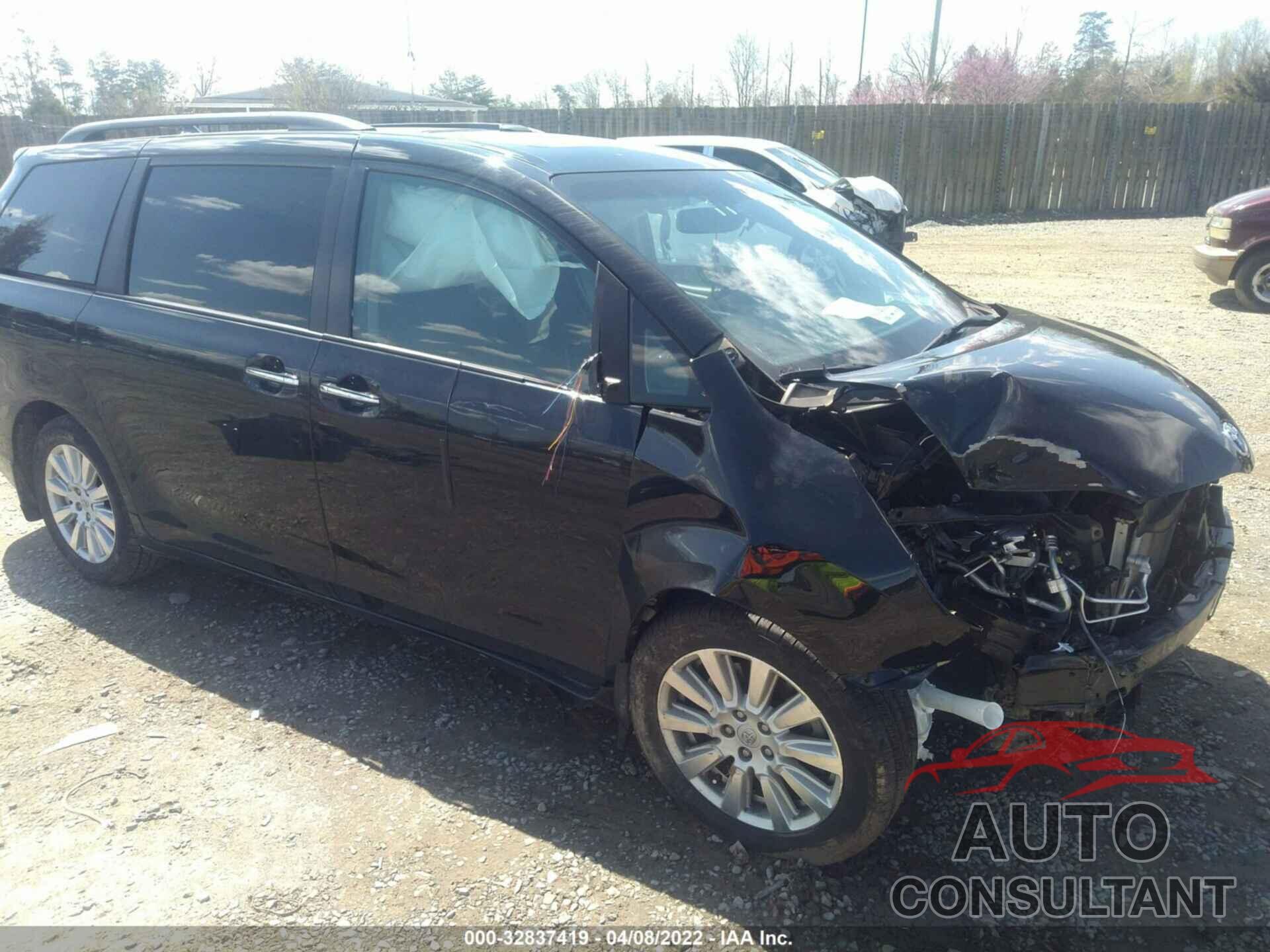 TOYOTA SIENNA 2017 - 5TDYZ3DC2HS795687