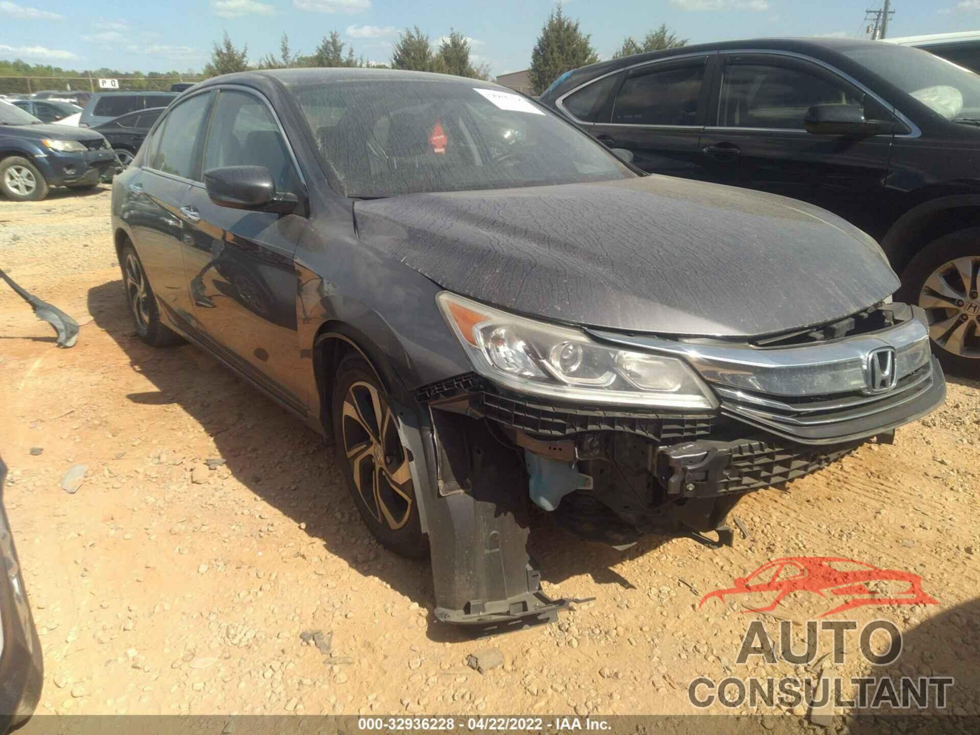 HONDA ACCORD SEDAN 2016 - 1HGCR2F38GA004495