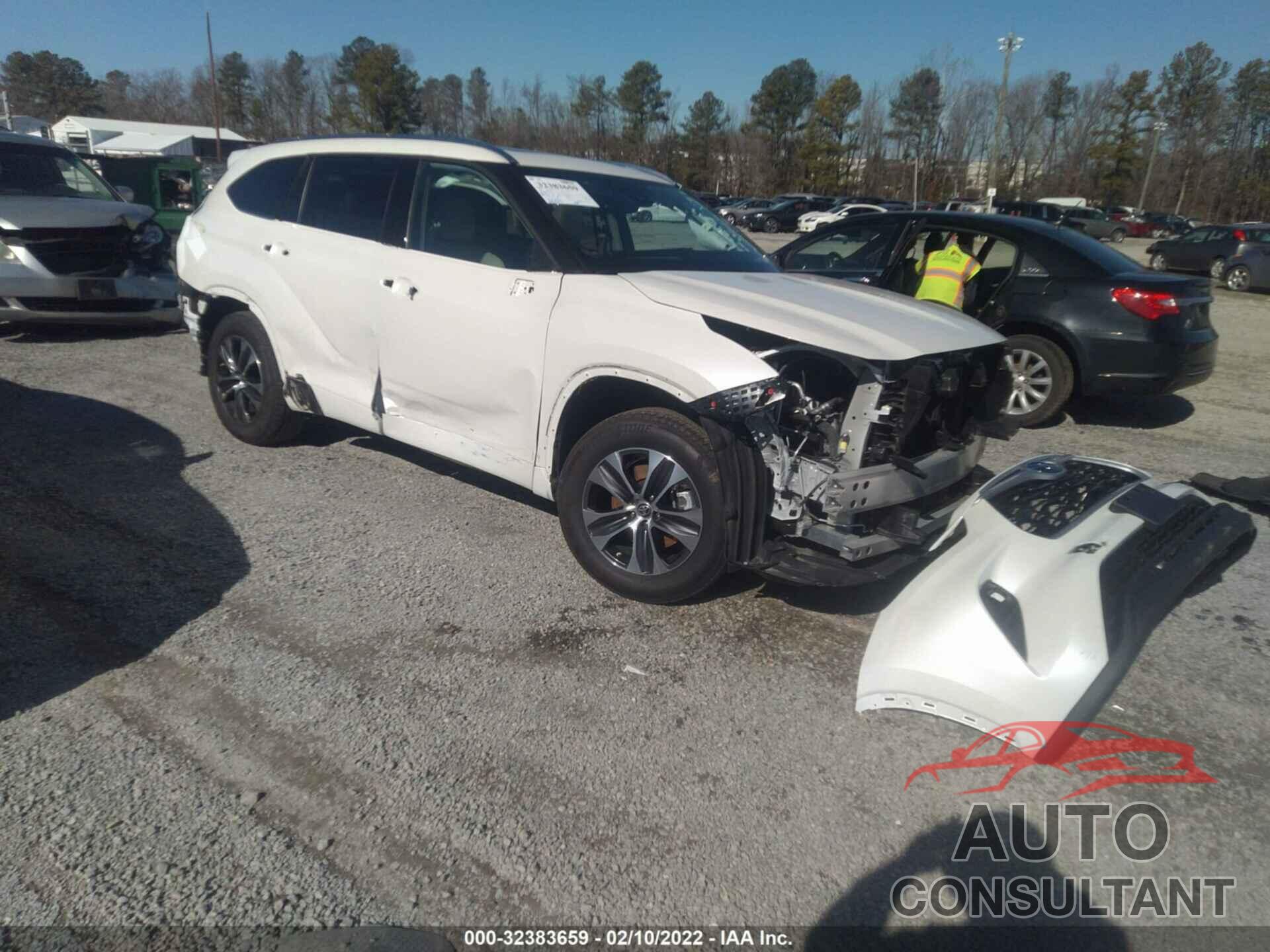 TOYOTA HIGHLANDER 2021 - 5TDGZRBH8MS534376