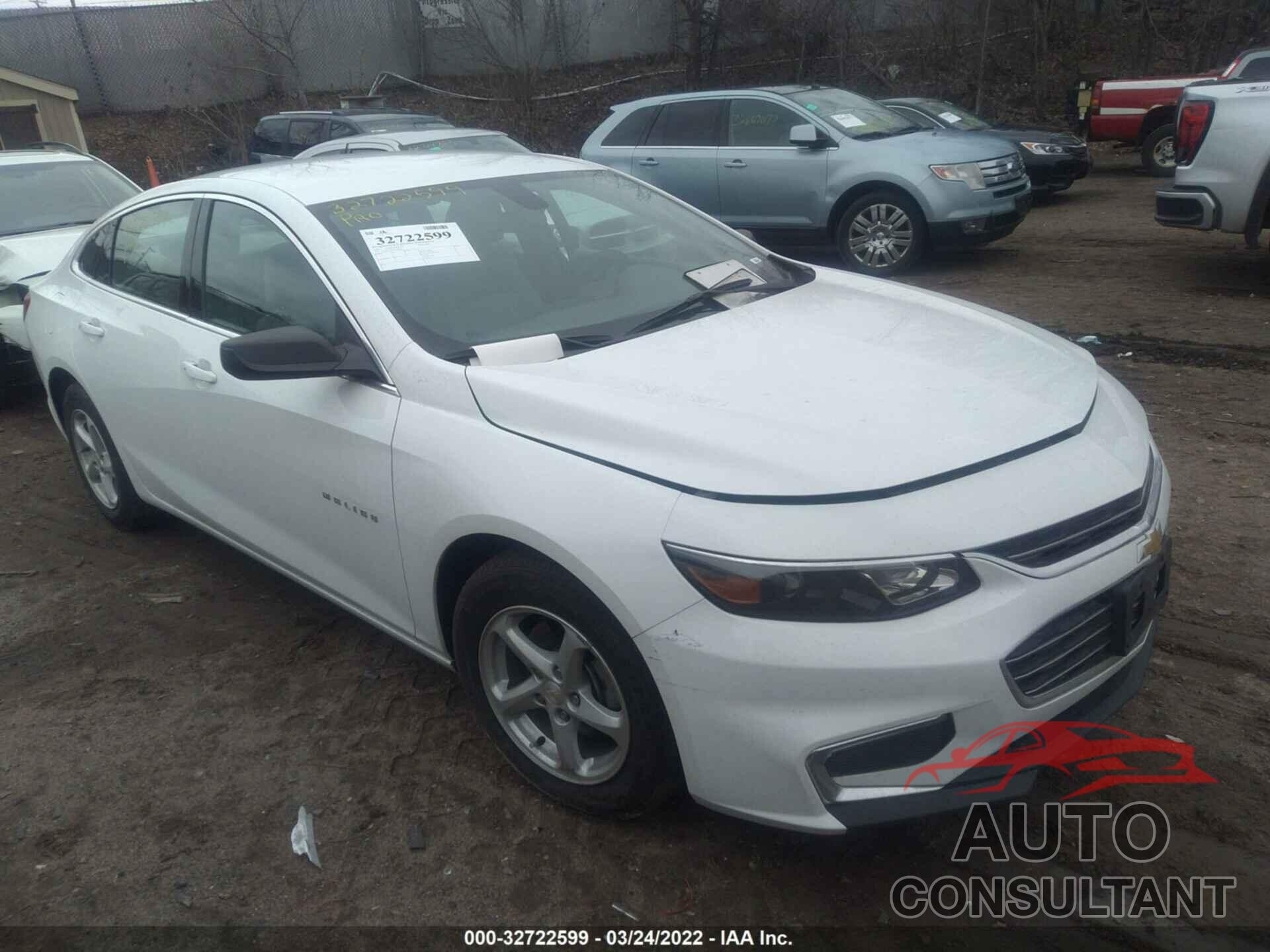 CHEVROLET MALIBU 2016 - 1G1ZB5ST2GF356486