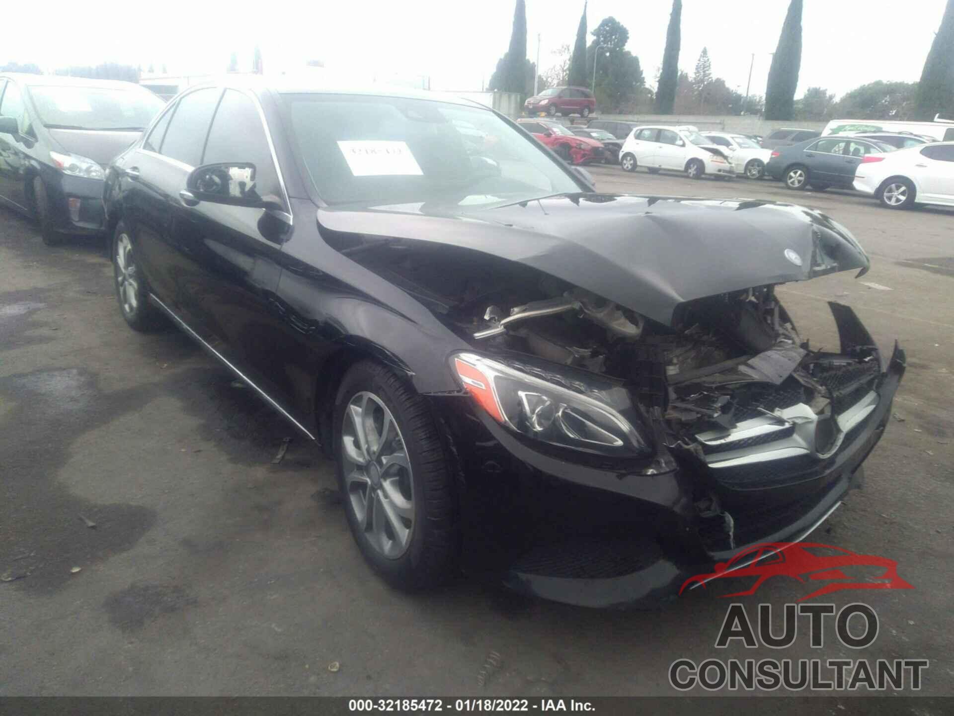 MERCEDES-BENZ C-CLASS 2016 - 55SWF4JB6GU127135