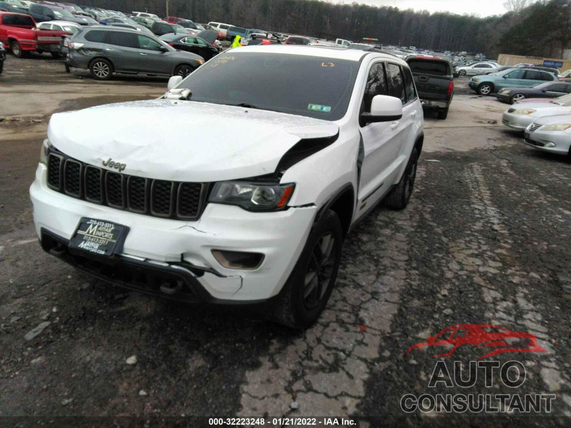 JEEP GRAND CHEROKEE 2017 - 1C4RJFAG6HC627931