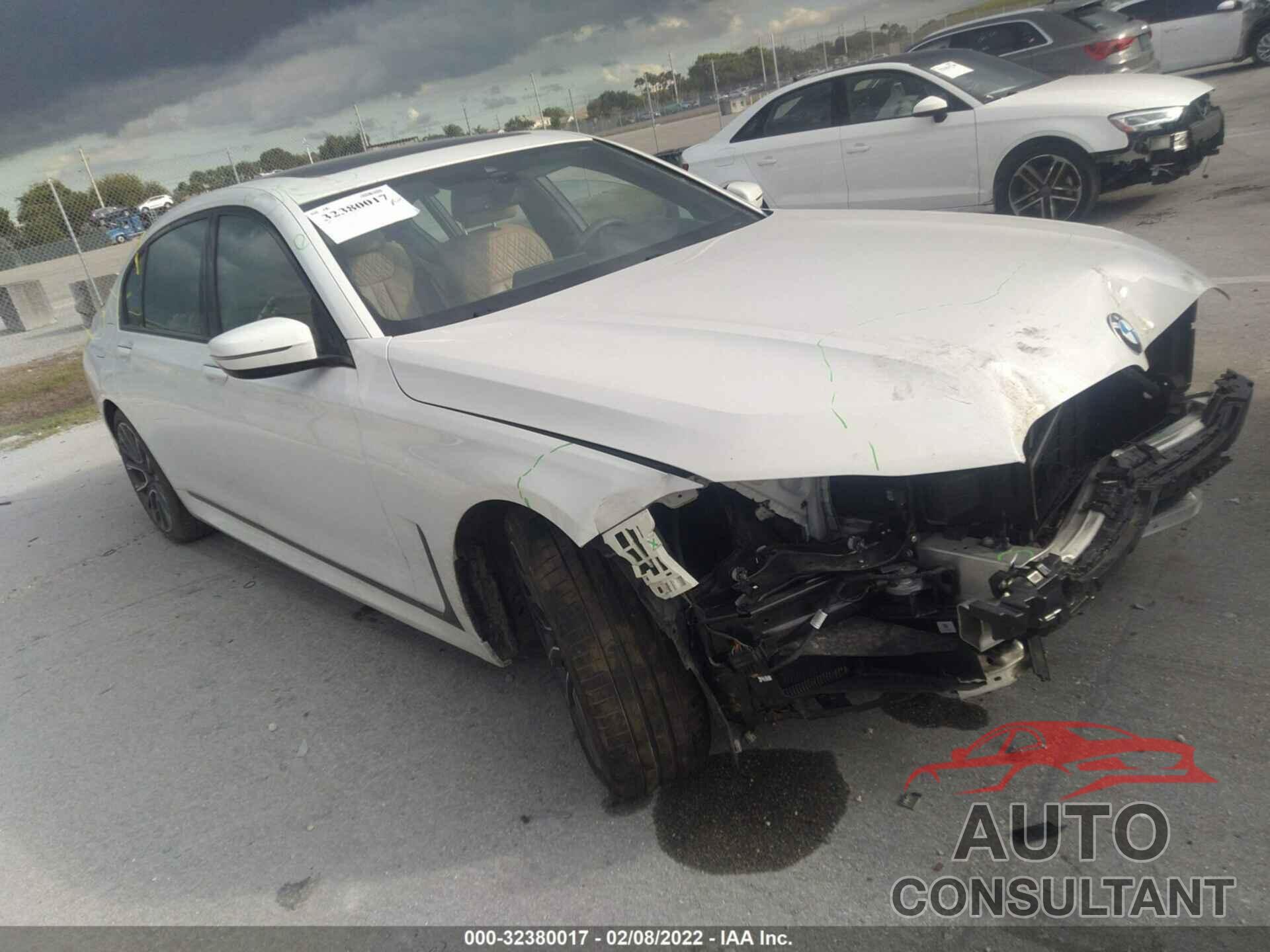 BMW 7 SERIES 2021 - WBA7T2C06MCE60829