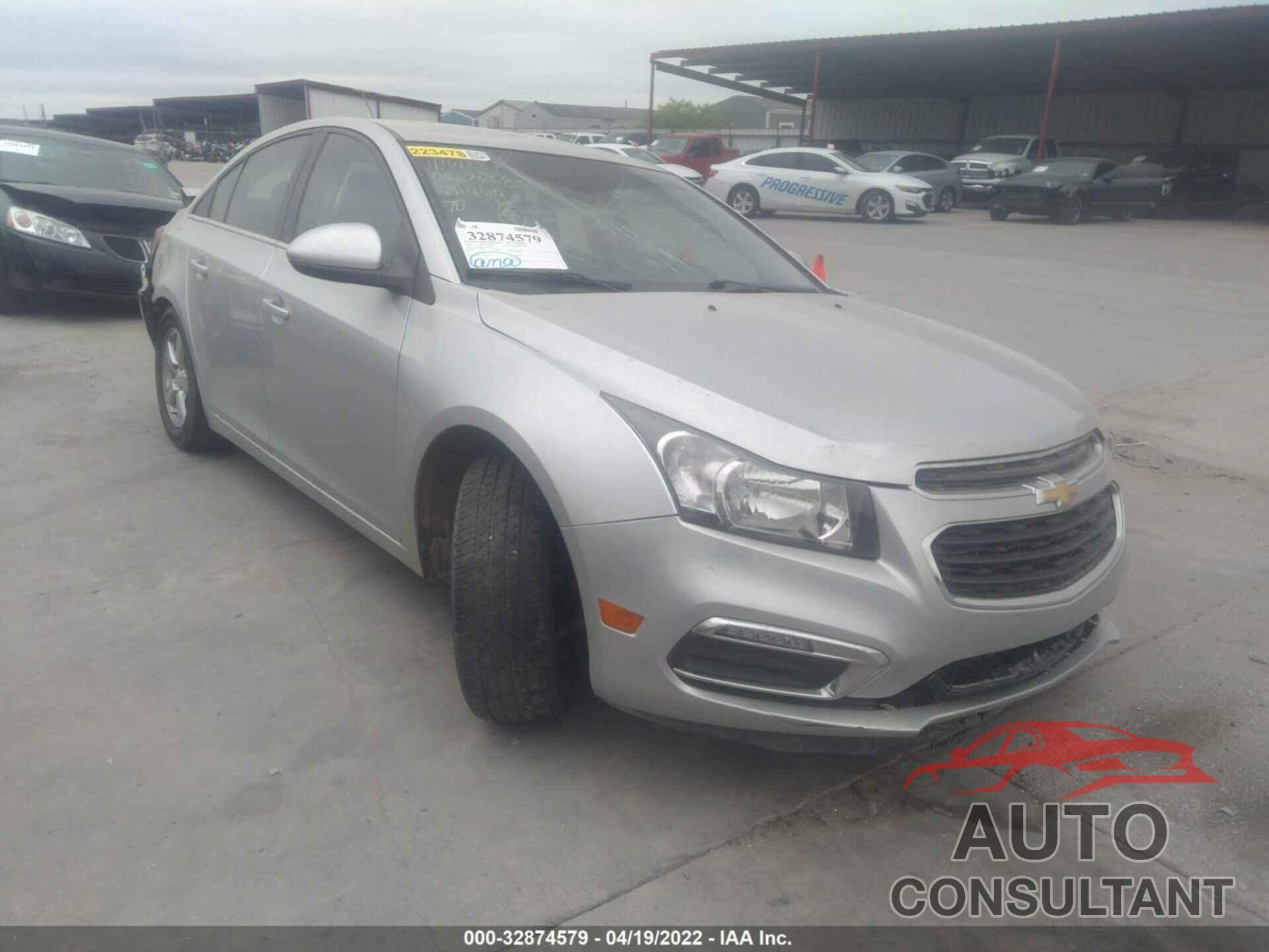 CHEVROLET CRUZE LIMITED 2016 - 1G1PE5SB1G7211469