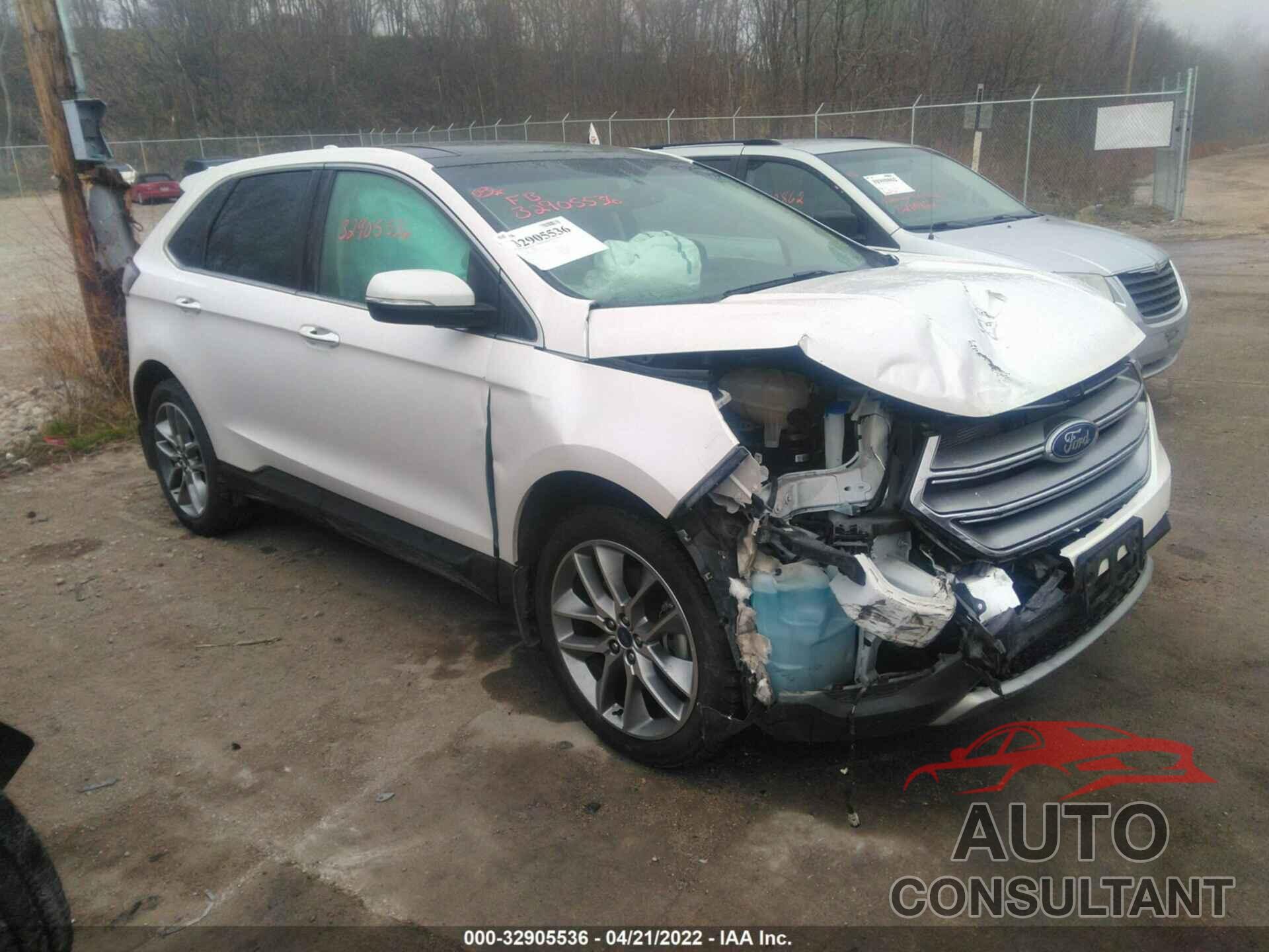 FORD EDGE 2018 - 2FMPK4K95JBB15166