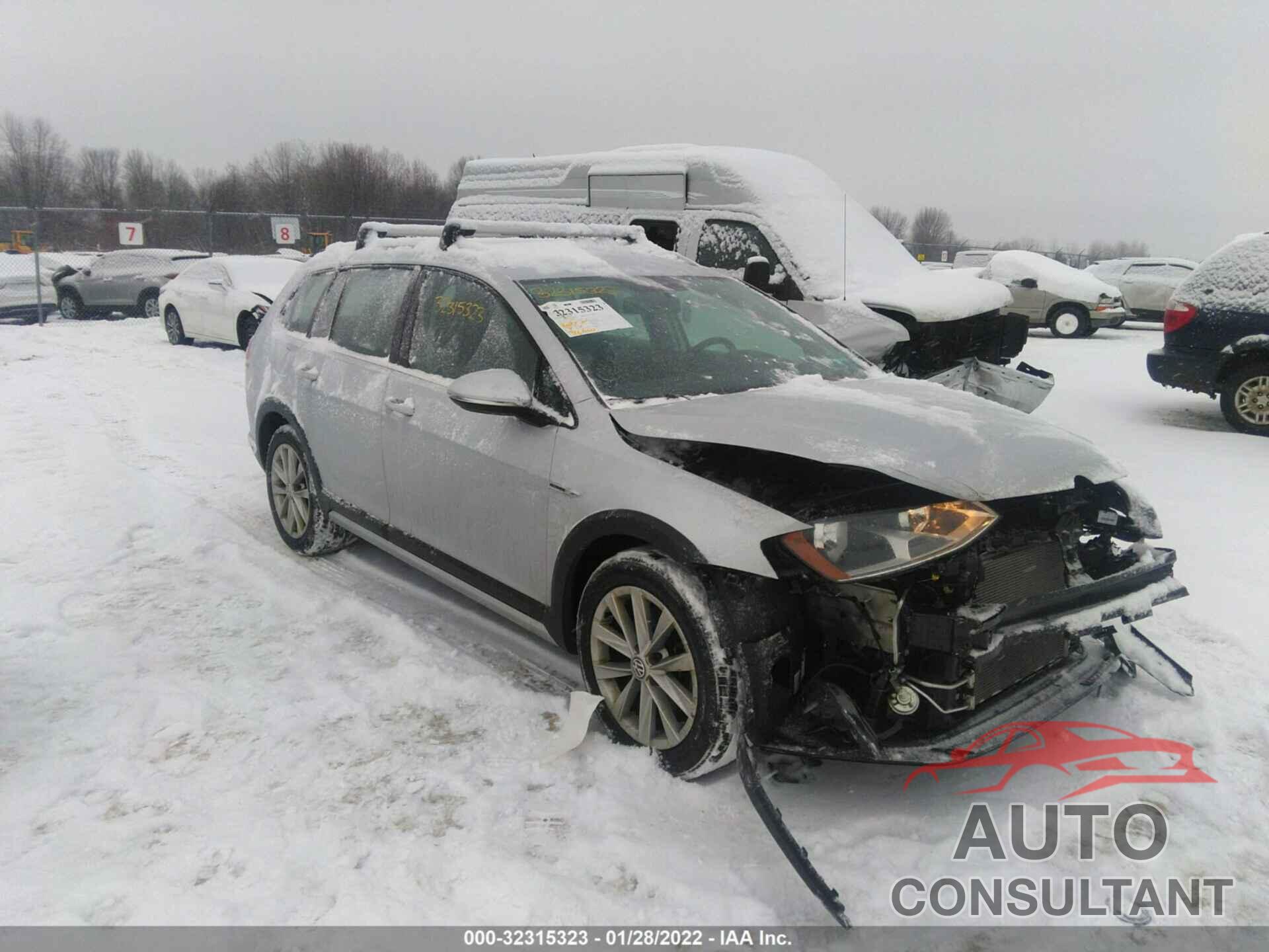 VOLKSWAGEN GOLF ALLTRACK 2017 - 3VWH17AU1HM511913