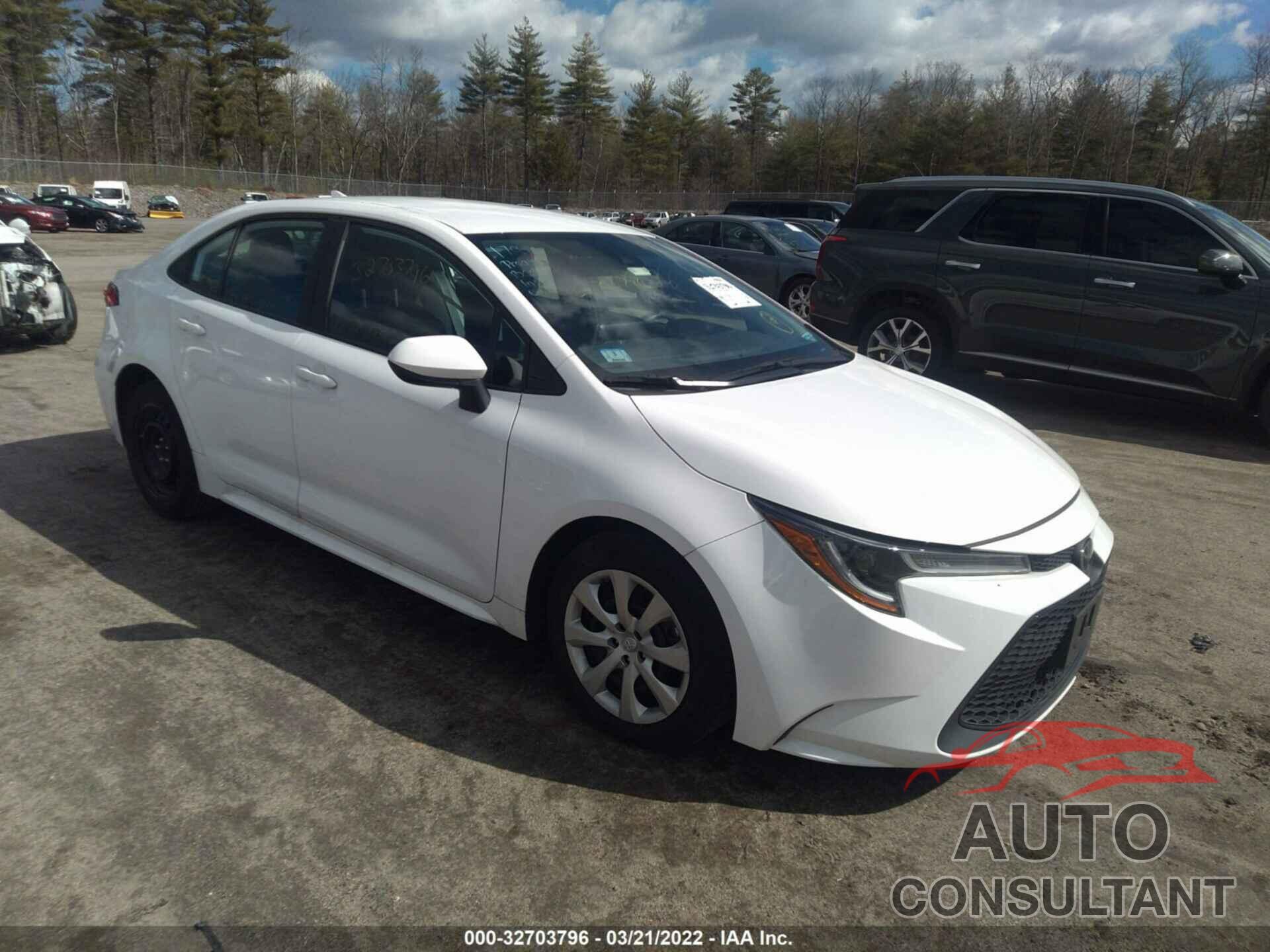 TOYOTA COROLLA 2020 - 5YFEPRAE3LP074832