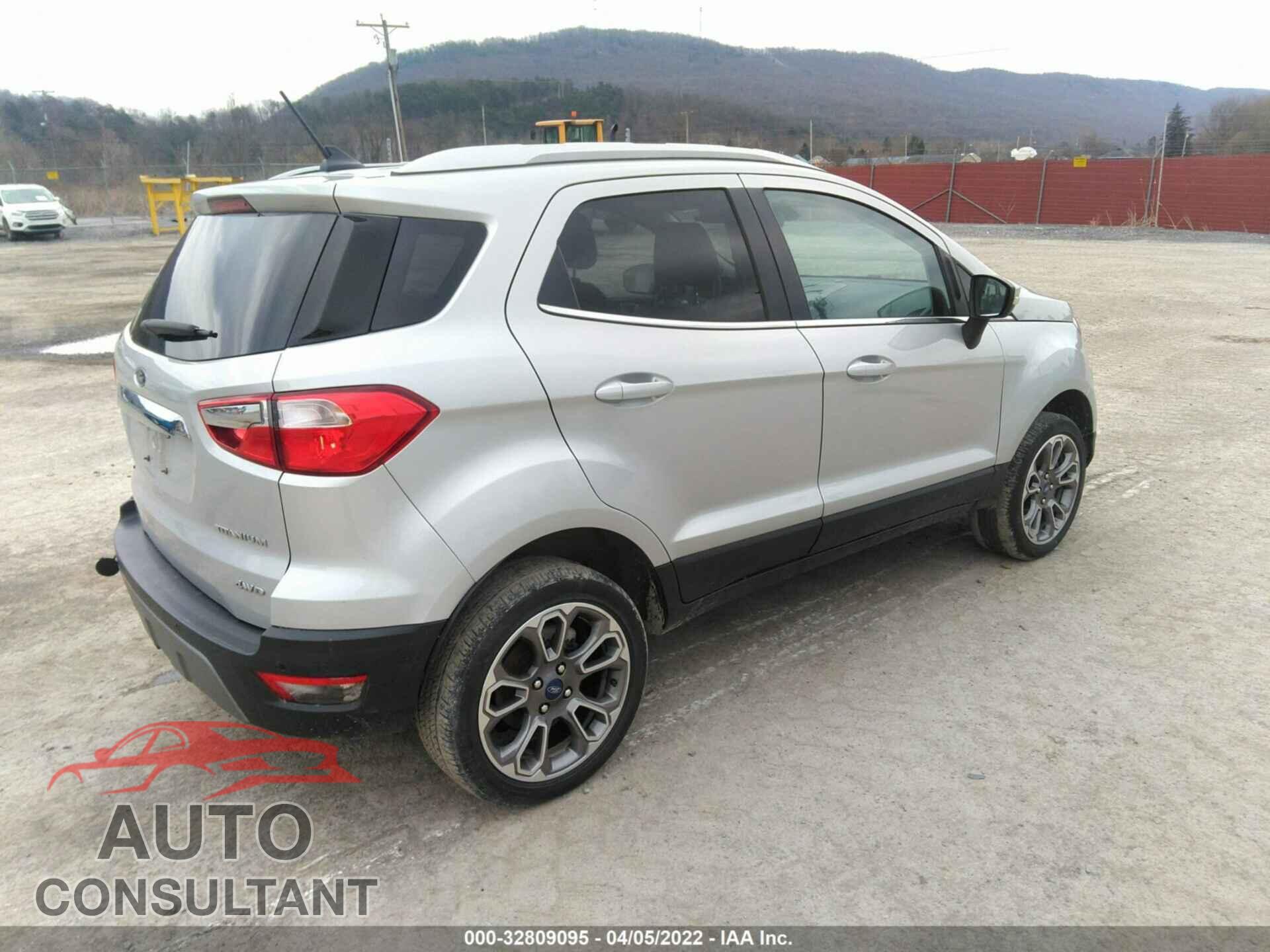 FORD ECOSPORT 2020 - MAJ6S3KL4LC328530