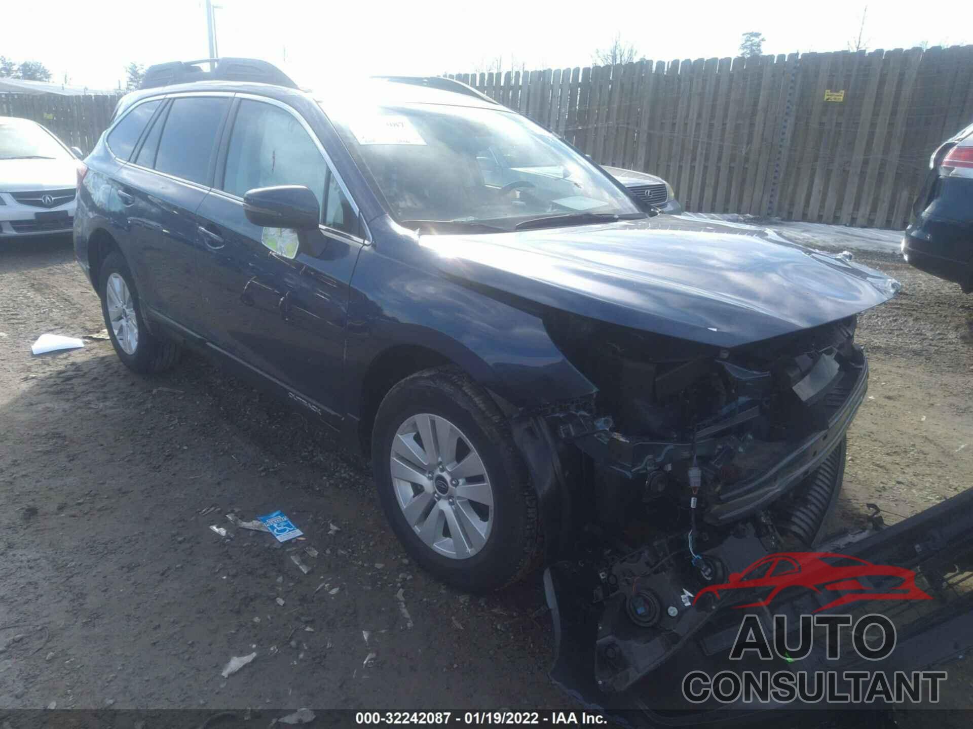 SUBARU OUTBACK 2019 - 4S4BSAFC2K3314224