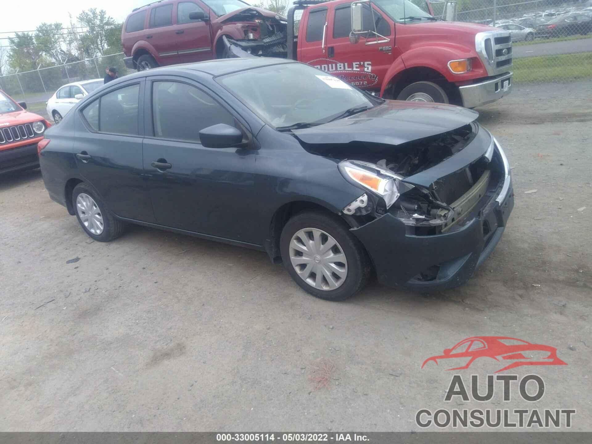 NISSAN VERSA 2016 - 3N1CN7AP8GL895398