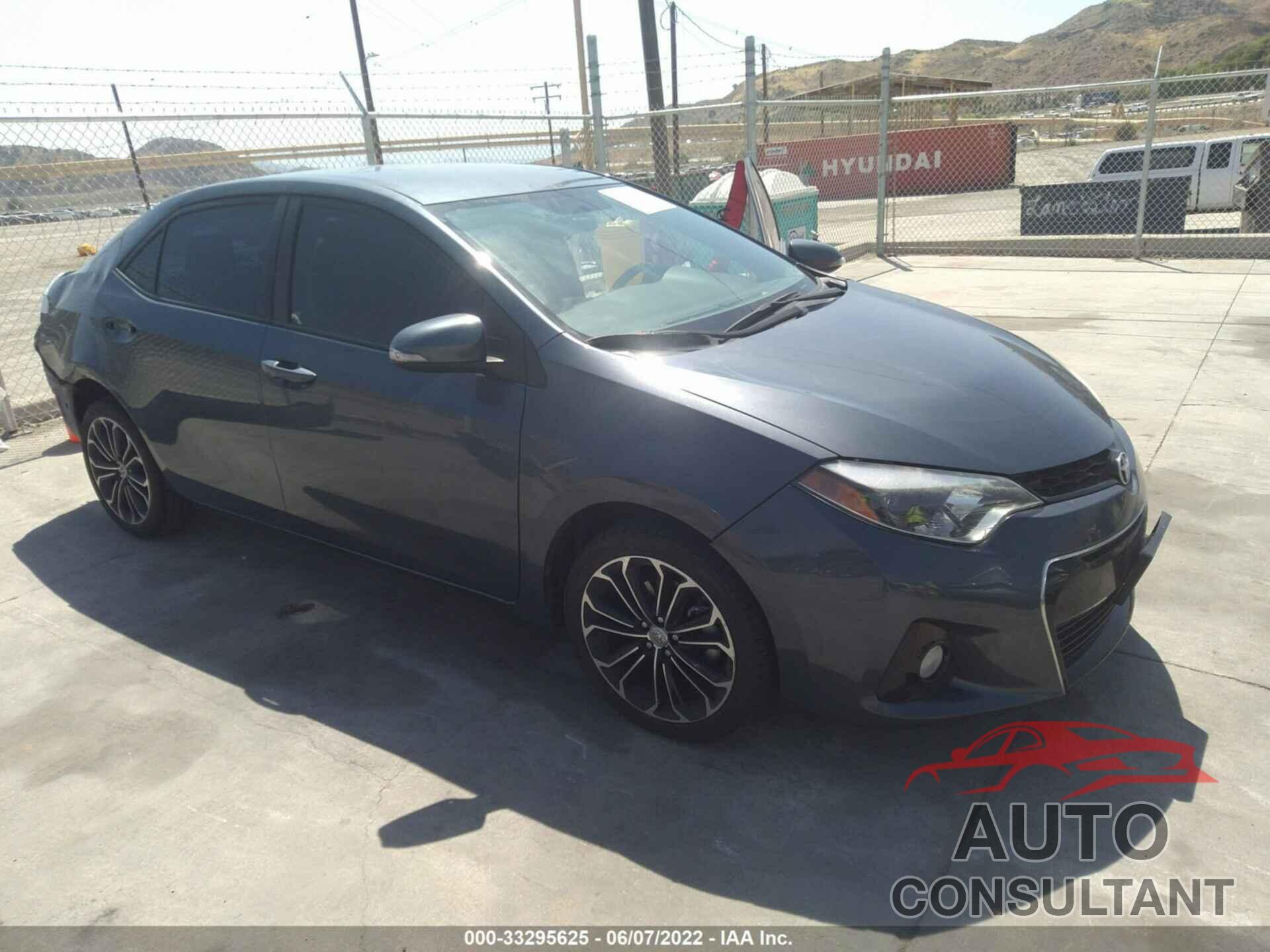 TOYOTA COROLLA 2016 - 5YFBURHE3GP560967