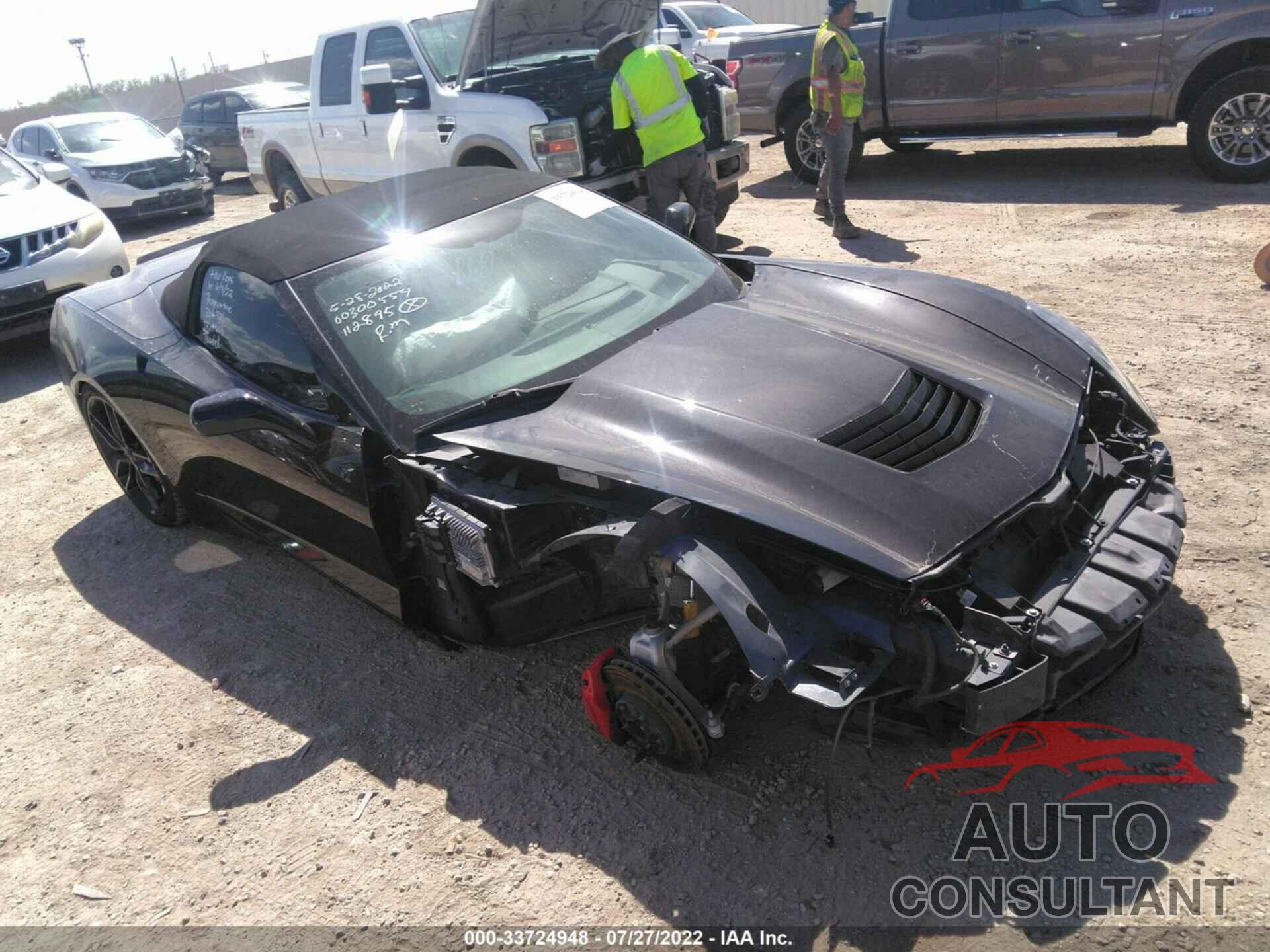 CHEVROLET CORVETTE 2019 - 1G1YF3D71K5112895