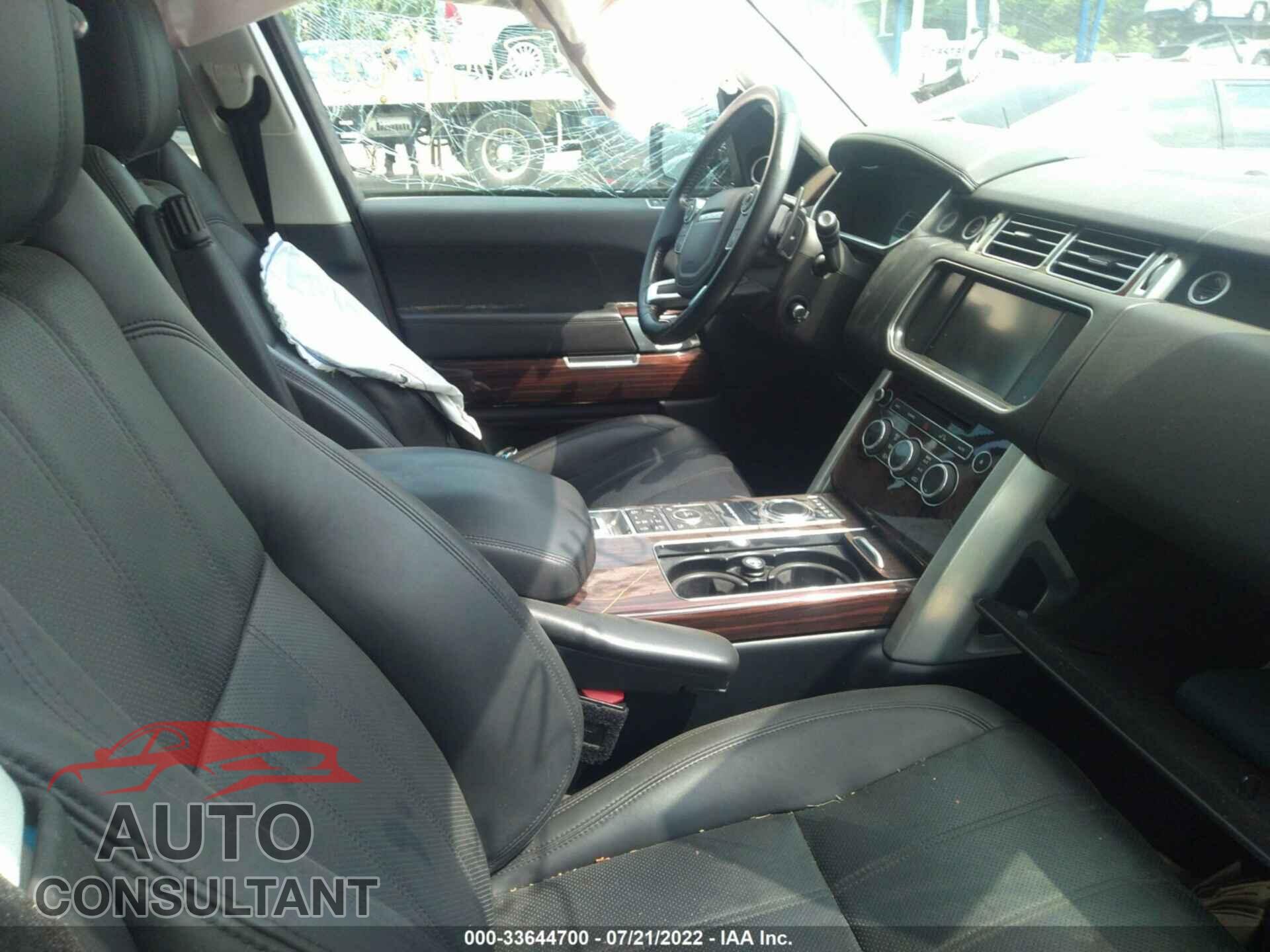 LAND ROVER RANGE ROVER 2016 - SALGS2EF4GA280116
